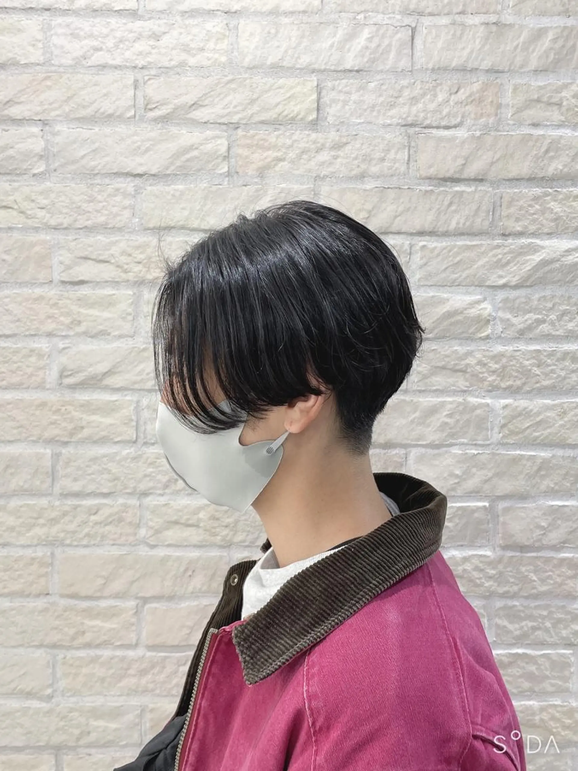 ショート パーマ メンズ 🪞髪質改善カラー× レイヤー河村真聖🪞のヘアスタイル