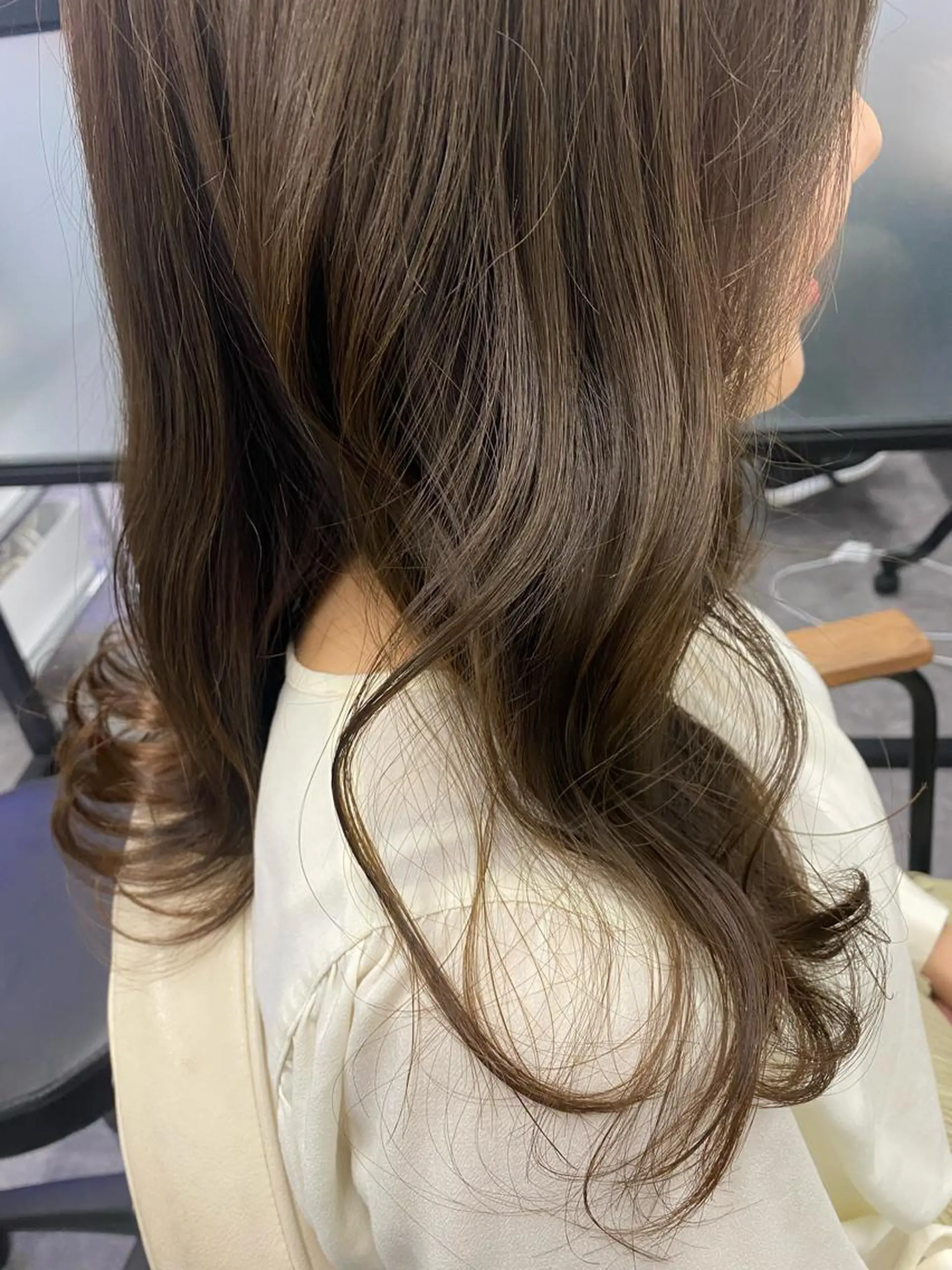 ロング ヘアカラー ヘッドスパ 韓国風&髪質改善特化 ✂️MISAKI✂️のヘアスタイル