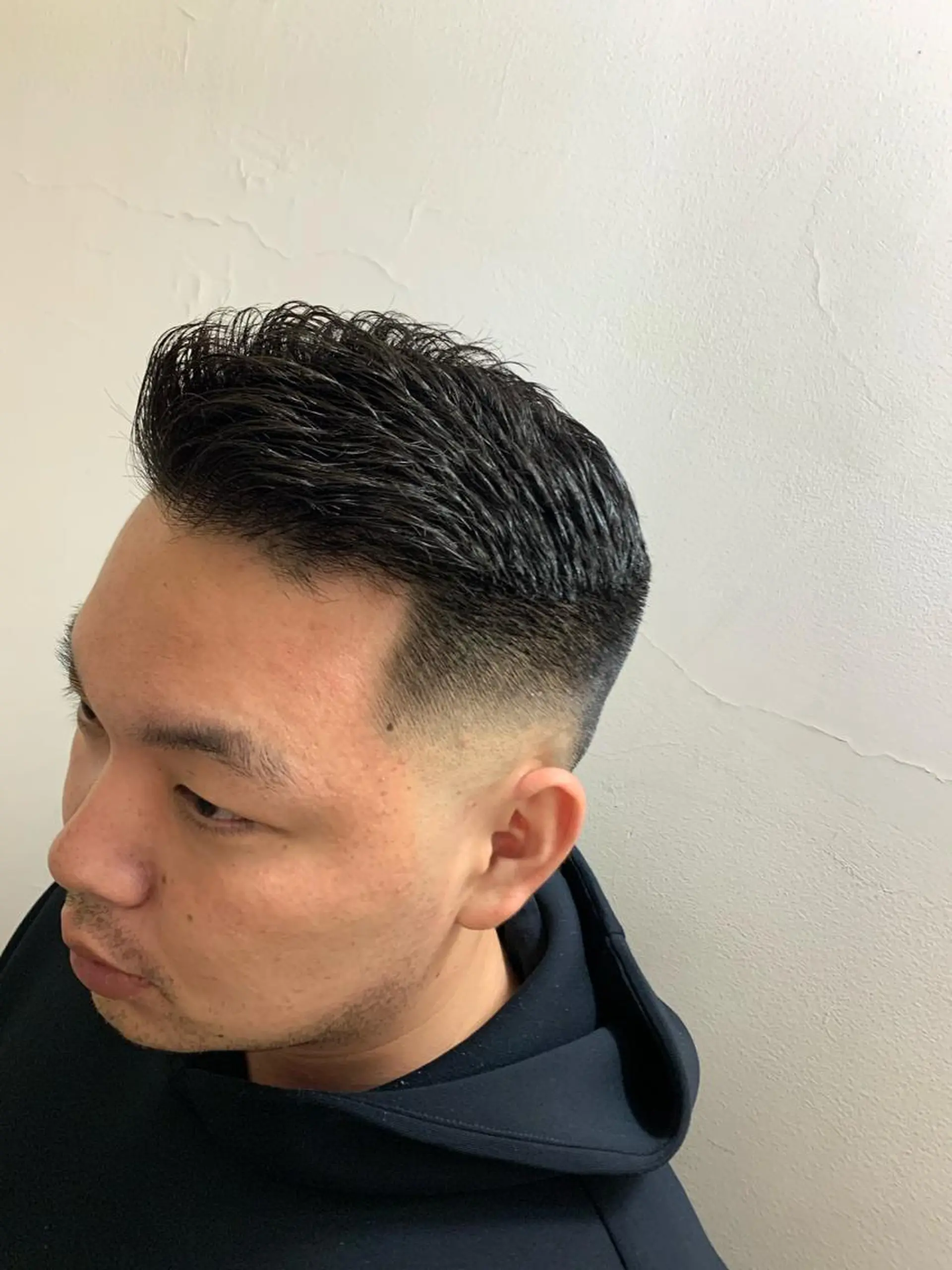 ショート パーマ メンズ ヒロ銀座 バーバーショップ神楽坂所属・ひらお あおとのヘアスタイル