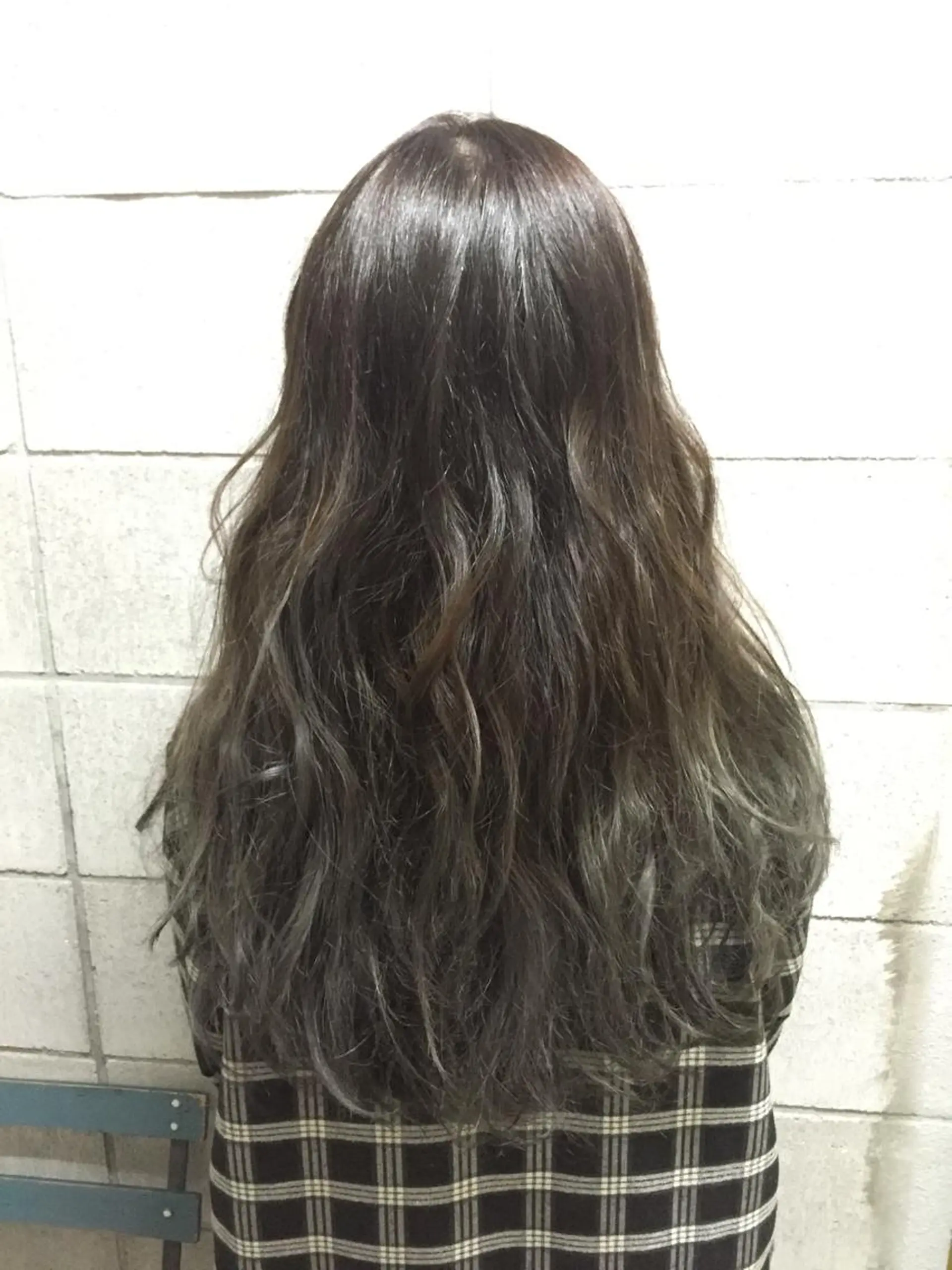 ロング アッシュ こう ちゃんのヘアスタイル