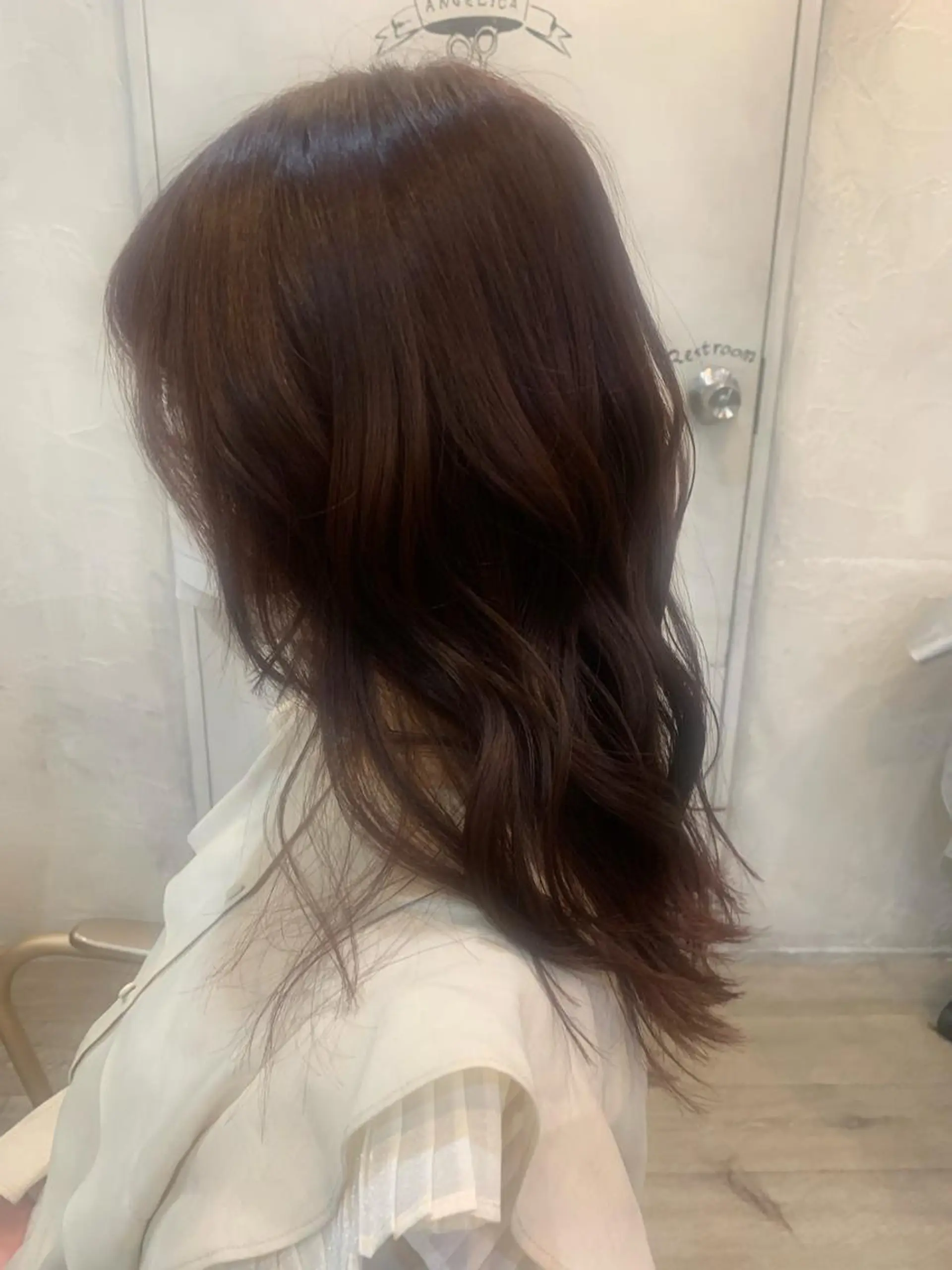 ミディアム number天王寺 スタイリストほたるのヘアスタイル