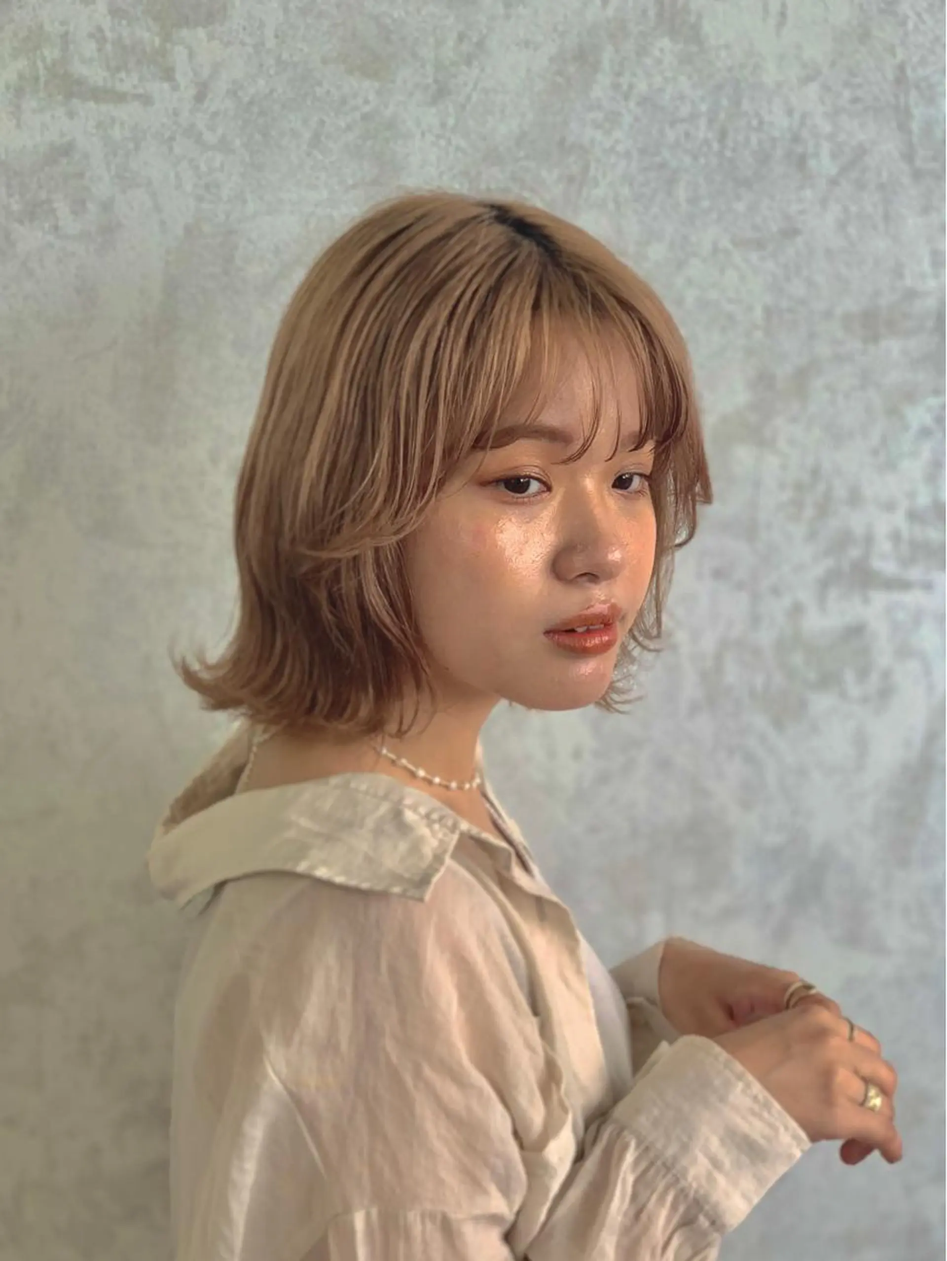 ミディアム カラー 2do☁️ ワタナベ　アヤのヘアスタイル