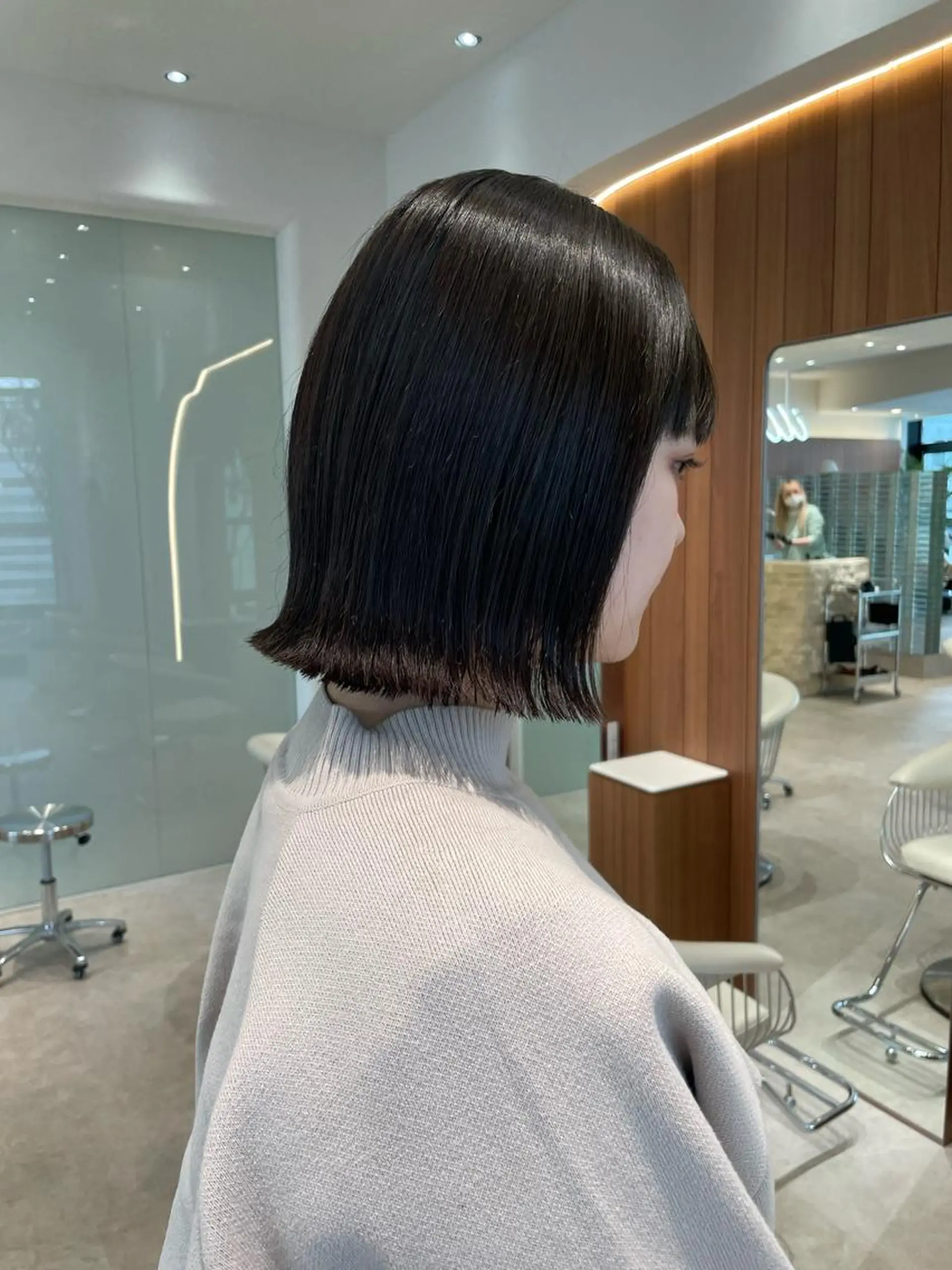ショート ボブ カット 縮毛矯正 トリートメント HAVANA MIZUKIのヘアスタイル