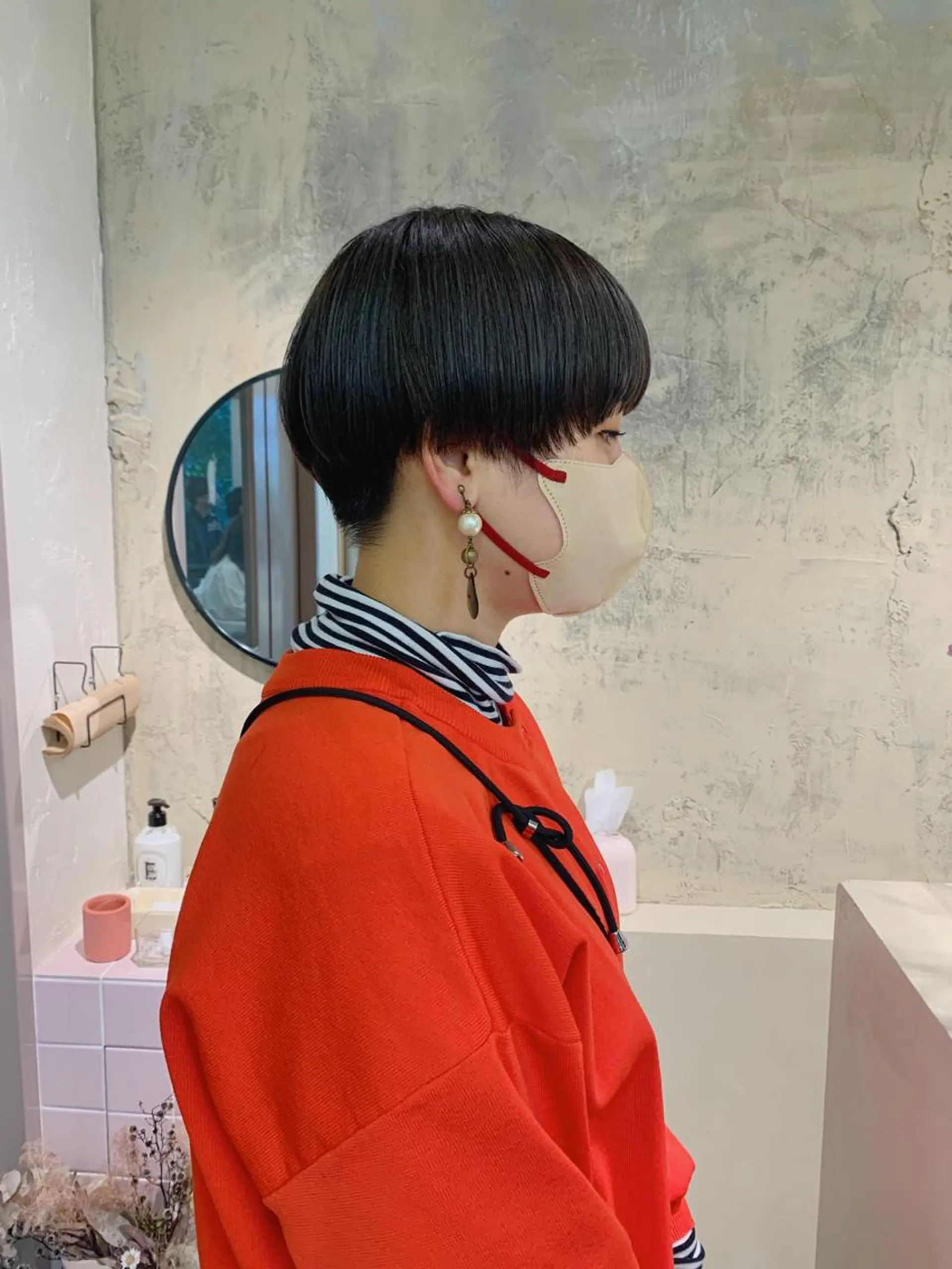 ショート カラー ショートヘア yupi🐈‍⬛ レイヤー/パーマのヘアスタイル