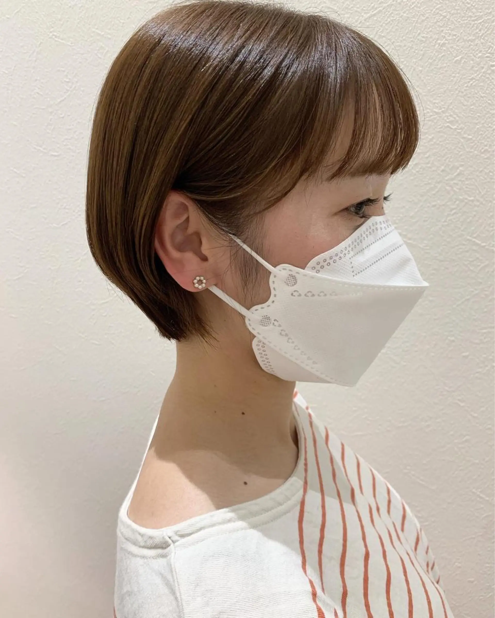 ショート カラー ショートボブ ボブ ショートヘア カット ヘアカラー トリートメント hub hair レイヤー/透明感のヘアスタイル