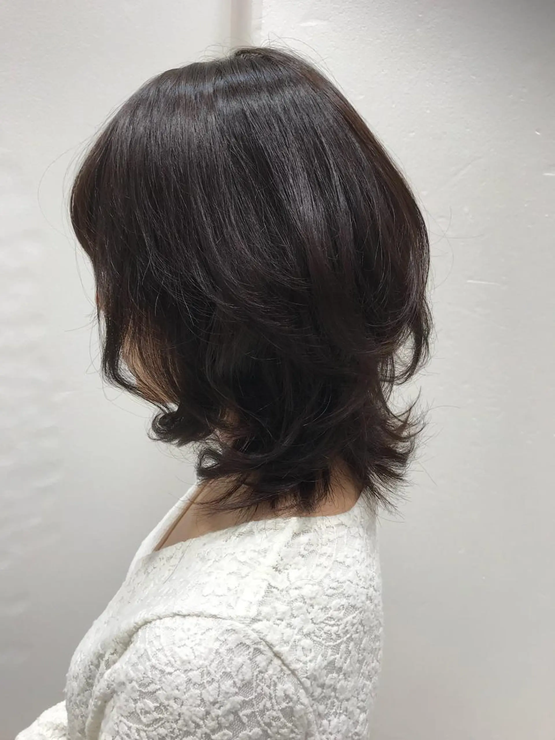 ミディアム ミディアムレイヤー レイヤーカット 中野 克也のヘアスタイル