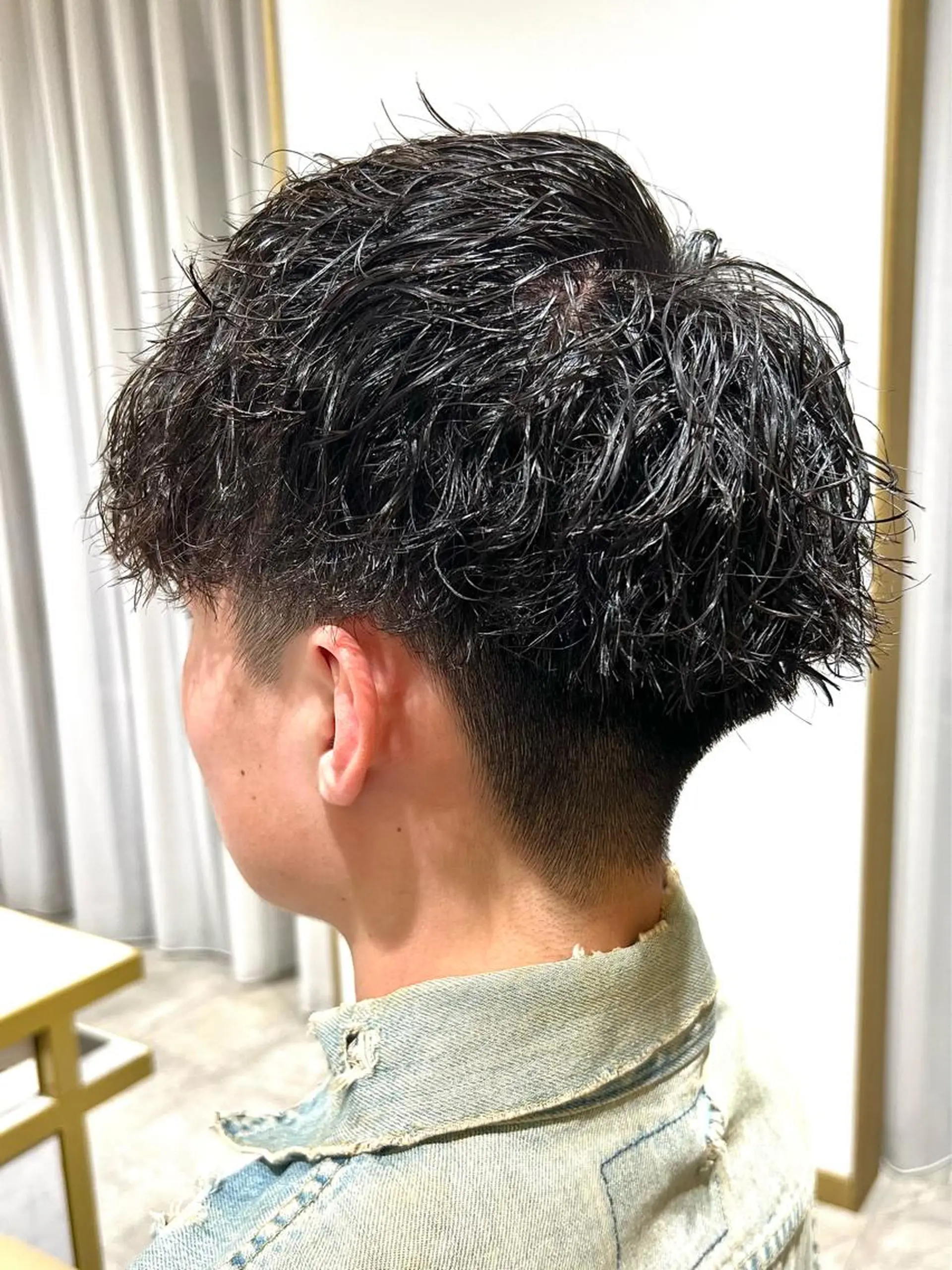 ショート パーマ メンズ men’s salon NOA solte. 【メンズサロン ノアソルテ】所属・メンズパーマ職人 加藤 弘貴のヘアスタイル