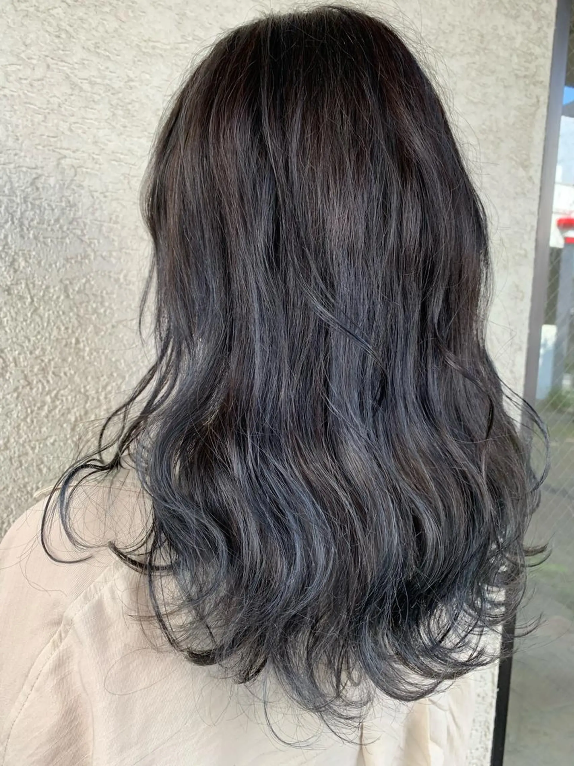 ミディアム カラー パーマ ヘアアレンジ メンズ キッズ ネイル マツエク・マツパ ブルーカラー ブルージュ ブルー 架空〜KAQU〜所属・【clan】 NOGAMIのヘアスタイル