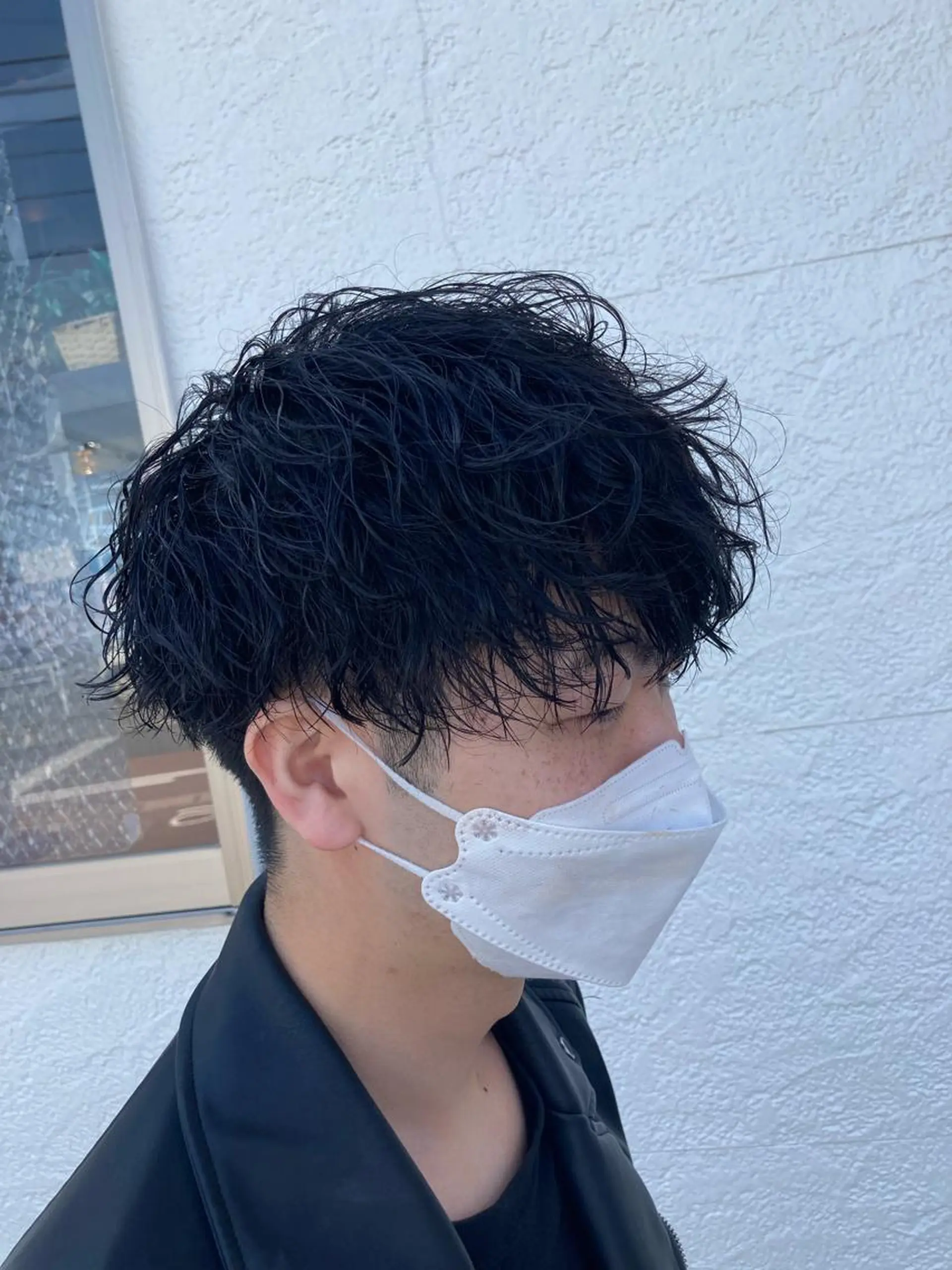 ミディアム パーマ メンズ パーマが得意な【最高 悠斗】のヘアスタイル
