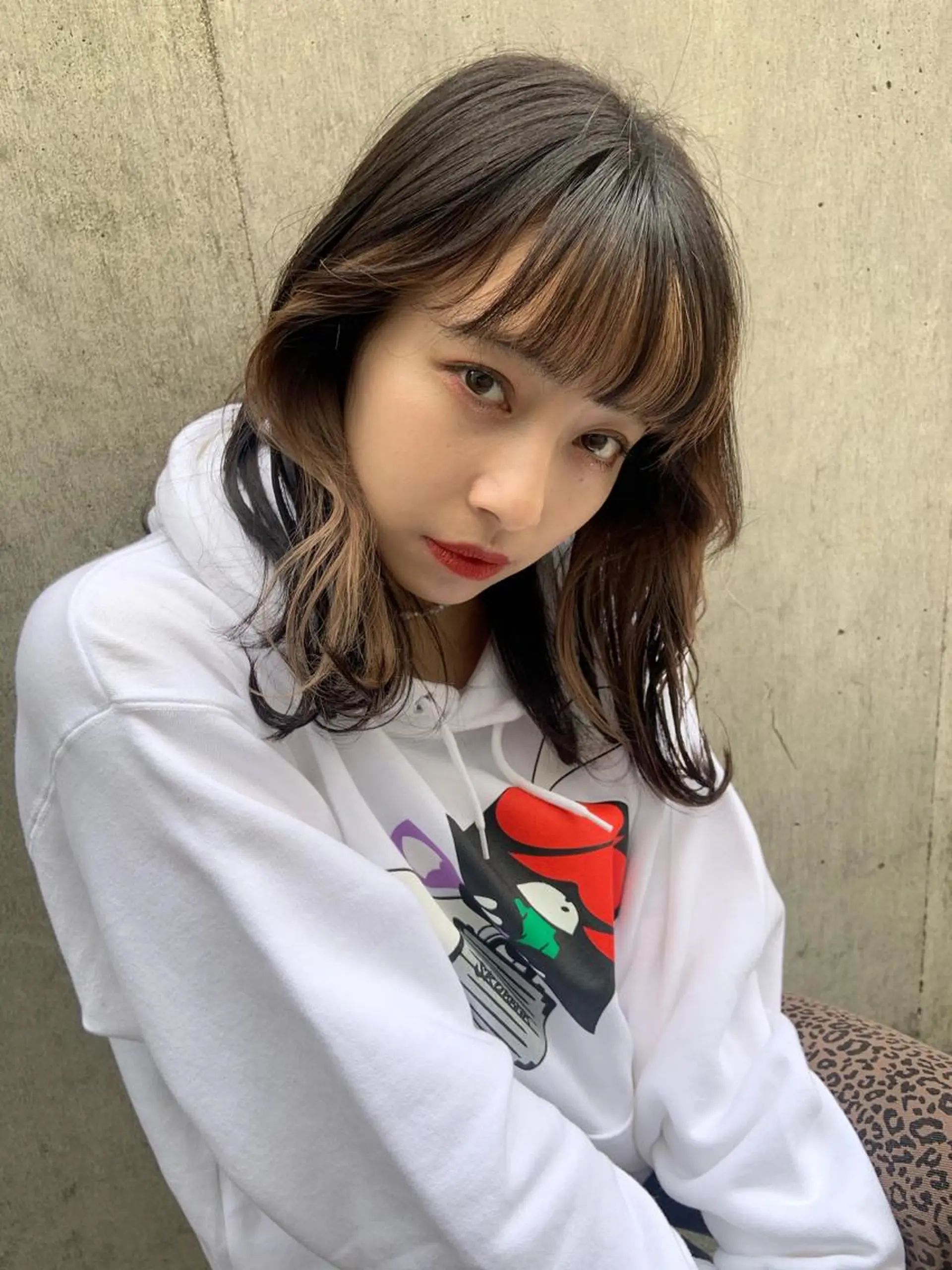 ミディアム 🤍透明感/韓国風 🤍サクラギヒトミのヘアスタイル