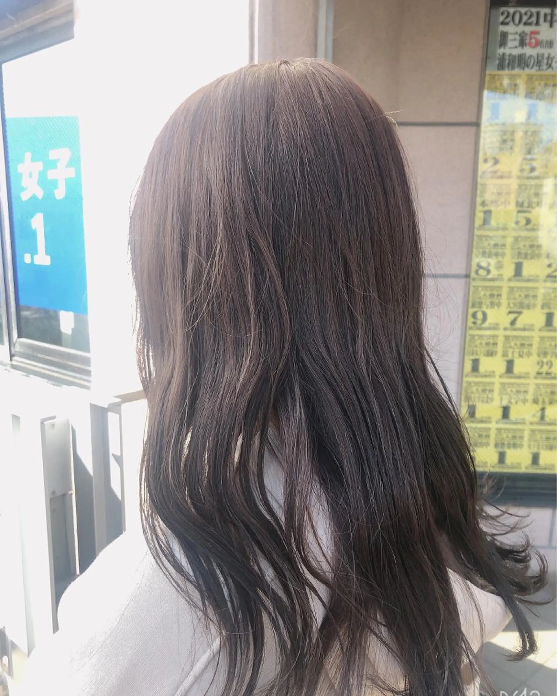 ロング カラー 透明感カラー EARTH志木/佐藤 氷河のヘアスタイル