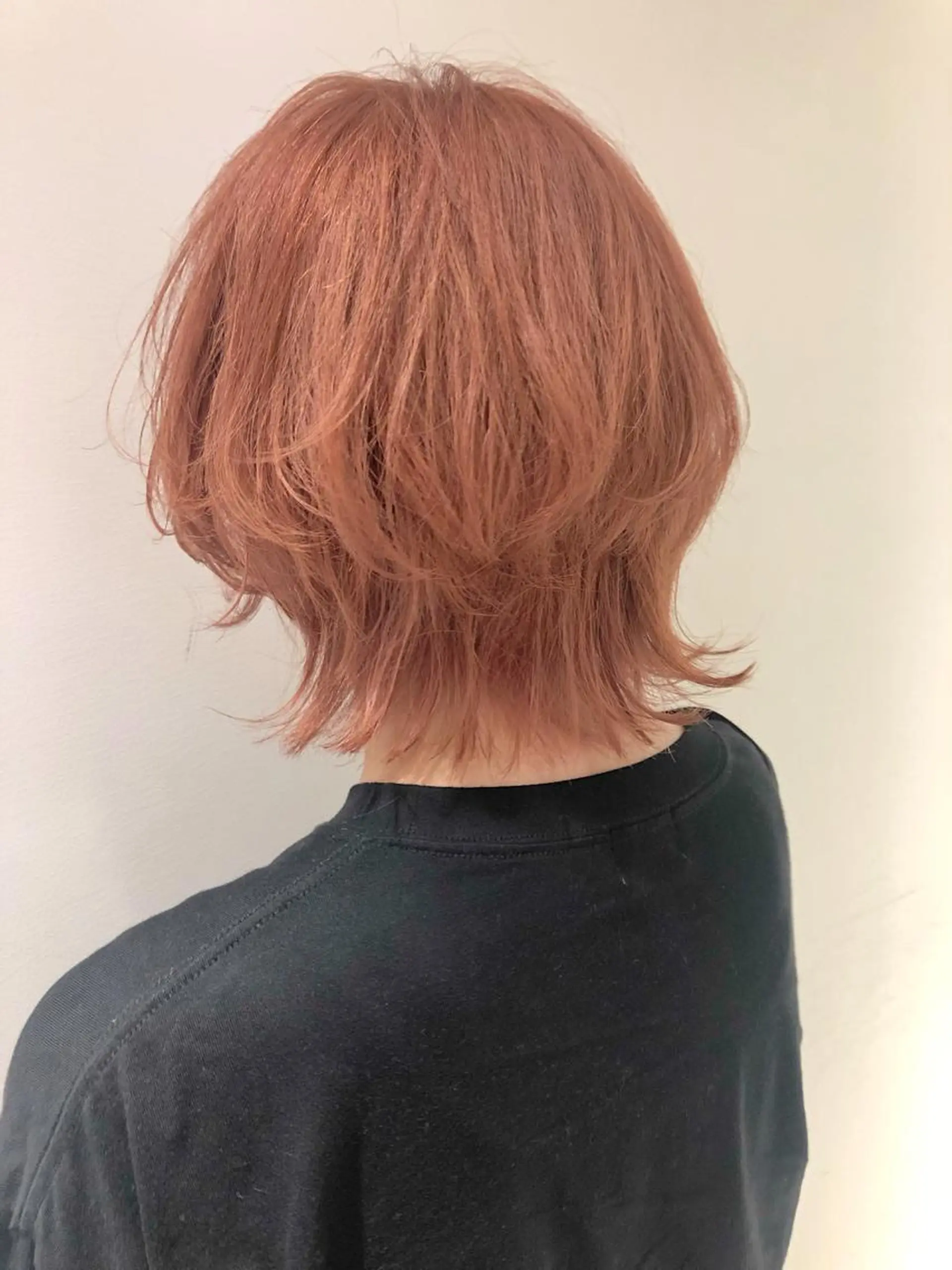 ショート カラー ピンクカラー レイヤーカット指名 No.1💖マユカのヘアスタイル