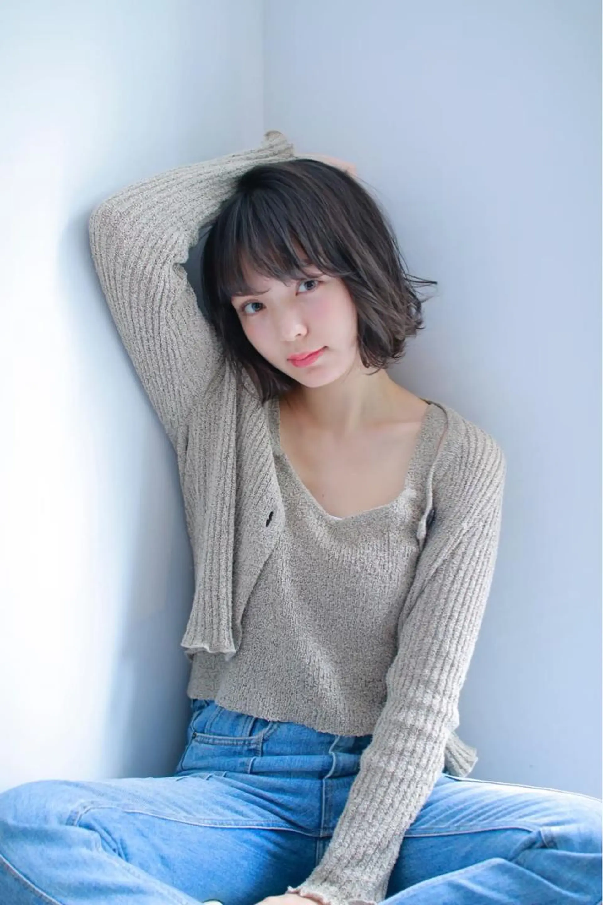 ショート カラー ikeda shioriのヘアスタイル