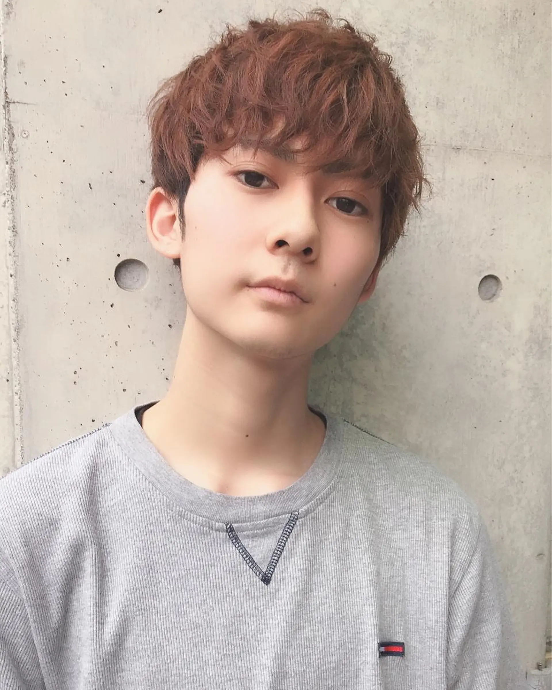ショート カラー メンズ 及川 光のヘアスタイル