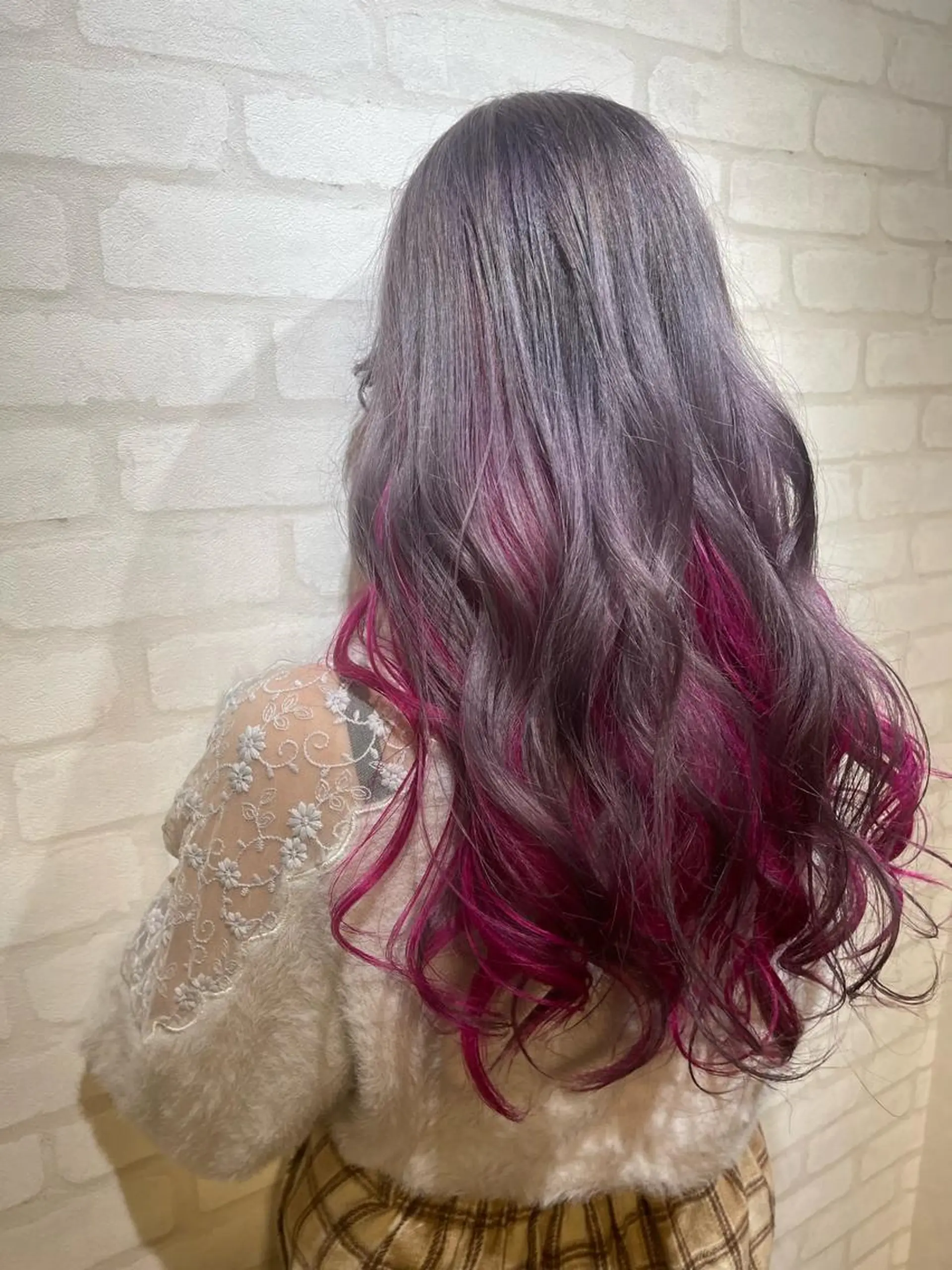 ロング カラー 髪質改善×艶カラー ANDIAMO 楓のヘアスタイル