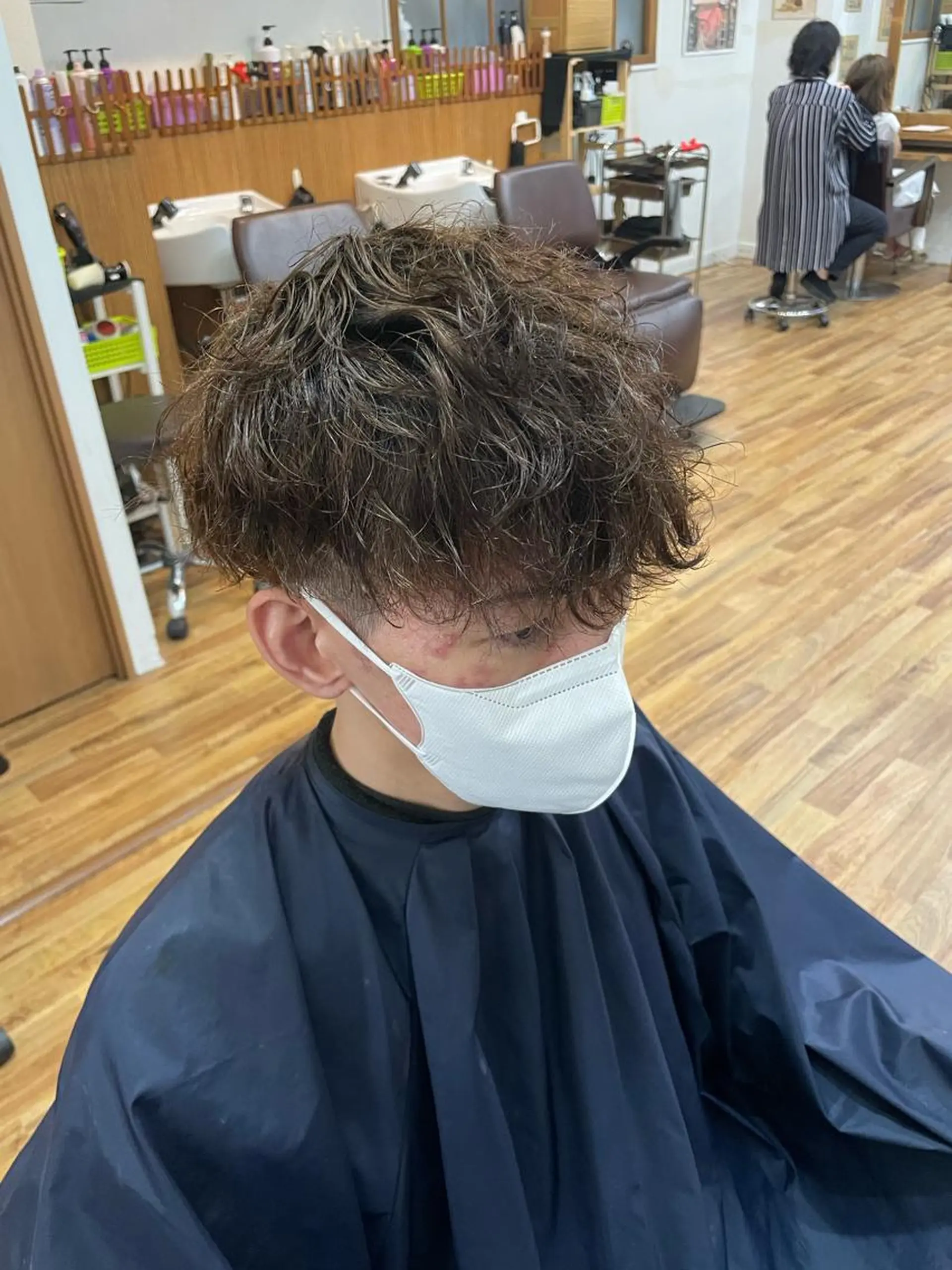 メンズ メンズパーマ 波巻きパーマ 🔥メンズ特化美容師 NAOTO🔥のヘアスタイル