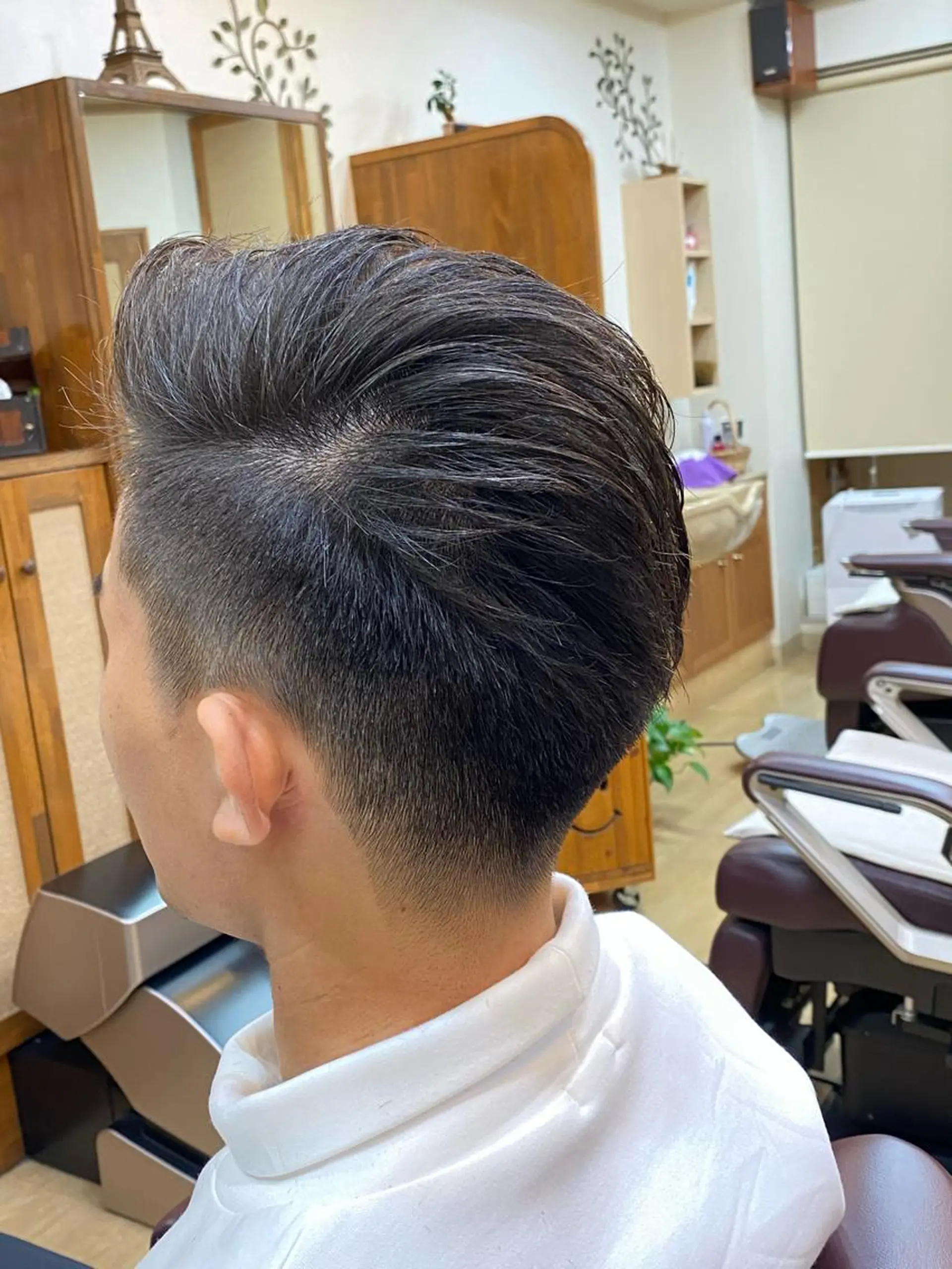 ショート メンズ 浅見 天翔のヘアスタイル