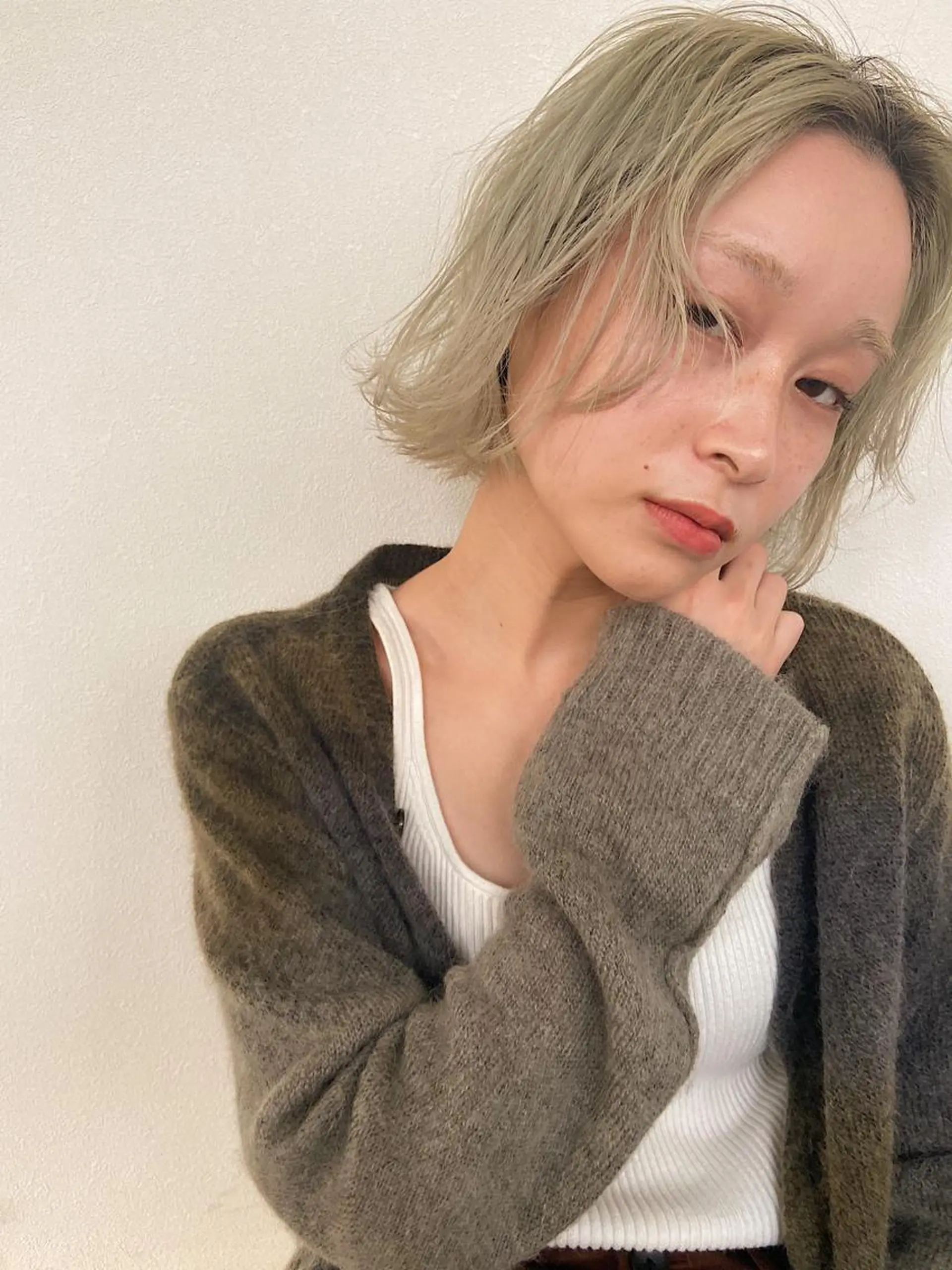 ミディアム カラー ヘアカラー STAN WOOD所属・似合わせcut 🔥yutakaのヘアスタイル