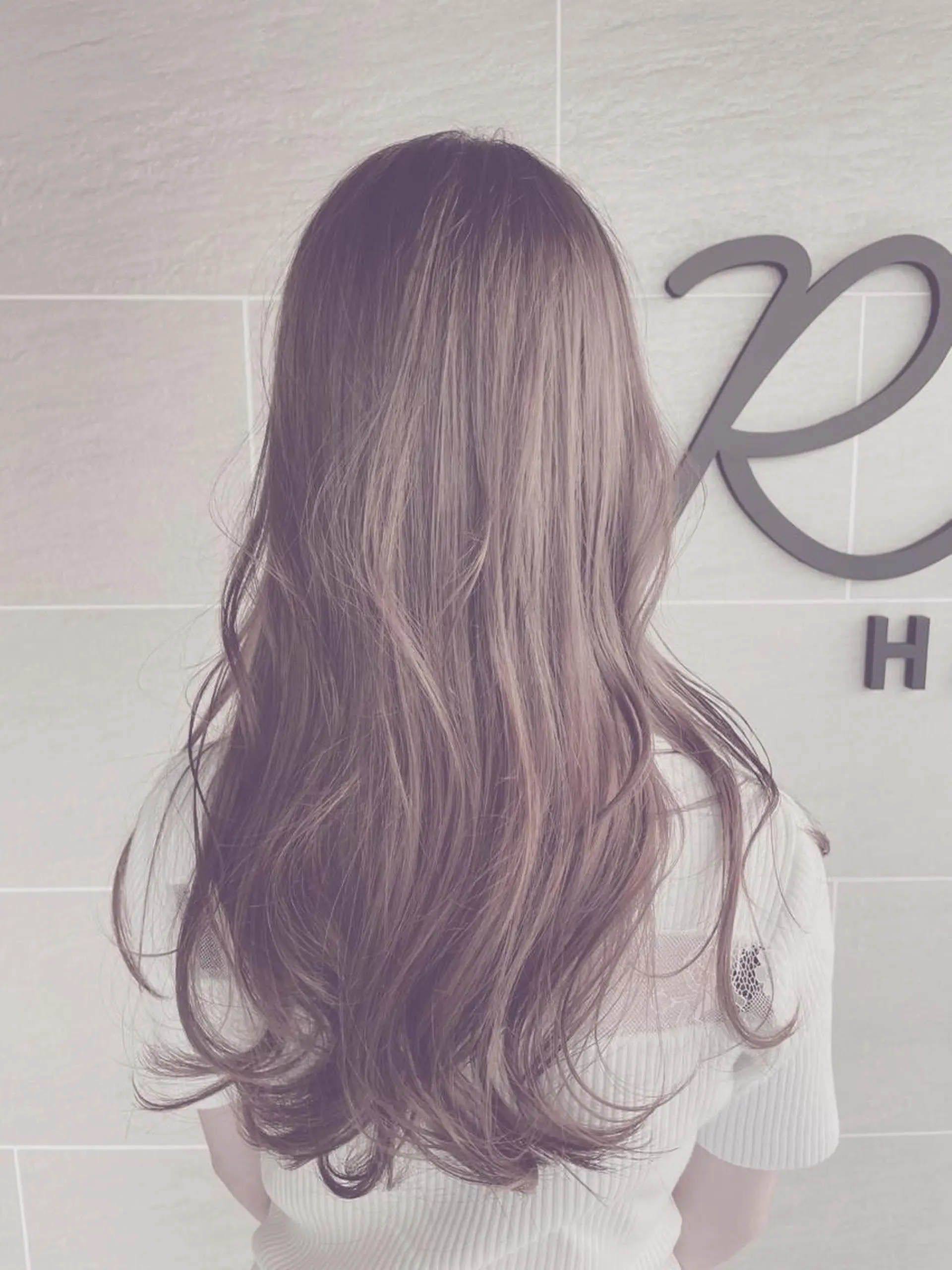 ロング カラー パーマ ヘアアレンジ Roijir所属・roijir ロイジーのヘアスタイル