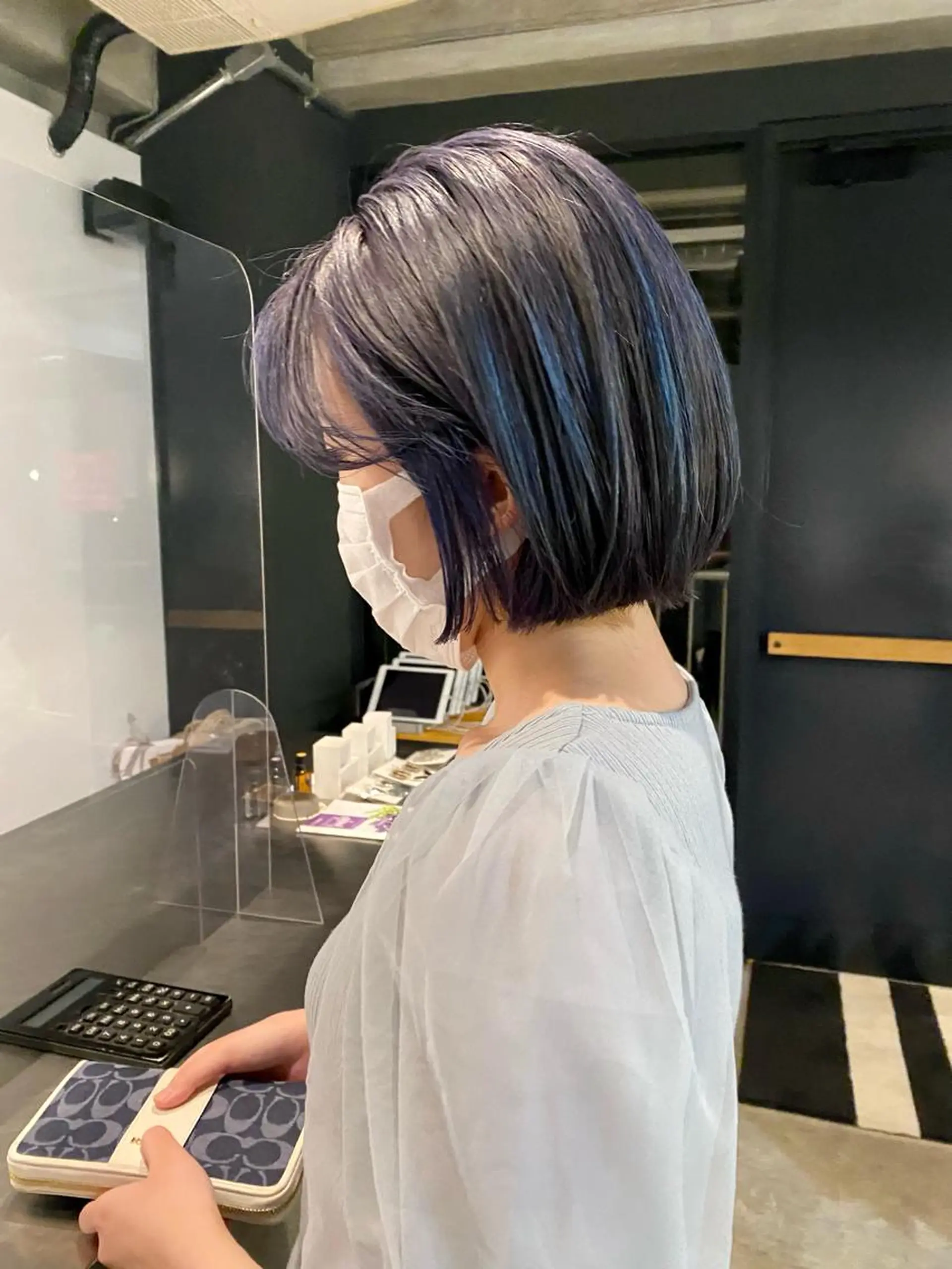 ショート カラー ヘアカラー トリートメント natsune /レイヤーカットのヘアスタイル