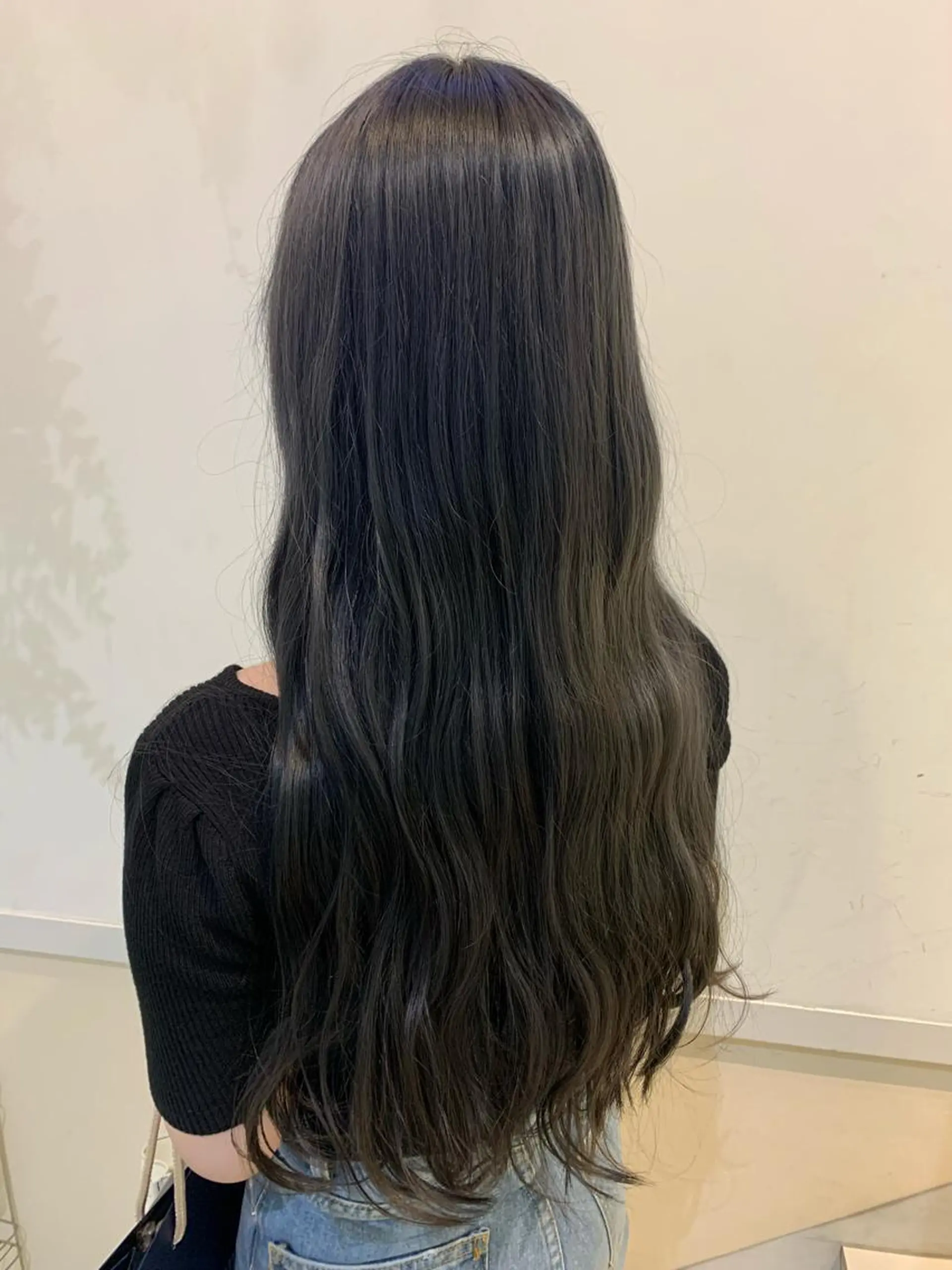 カラー ブリーチしない暖色 カラー🥀杉 優菜のヘアスタイル