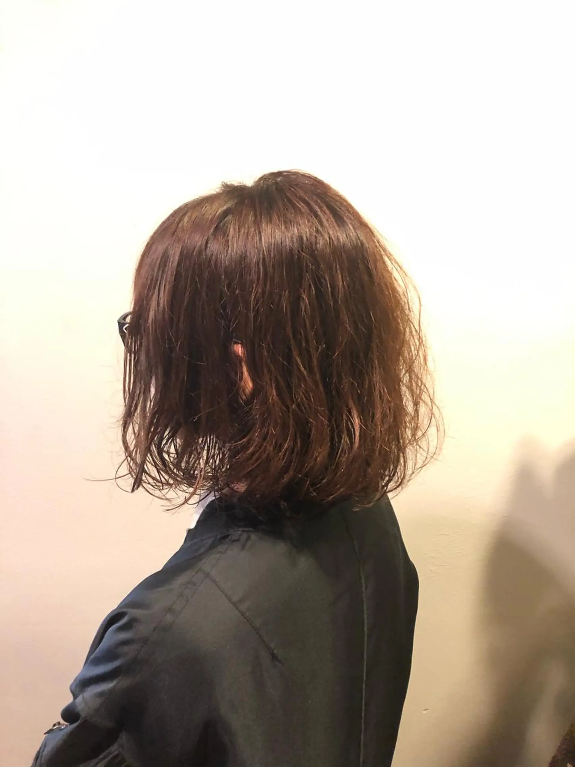 ショート カラー パーマ ブラウンカラー ピンクカラー ピンクブラウン カット パーマ Sail所属・Sail 【セイル】のヘアスタイル