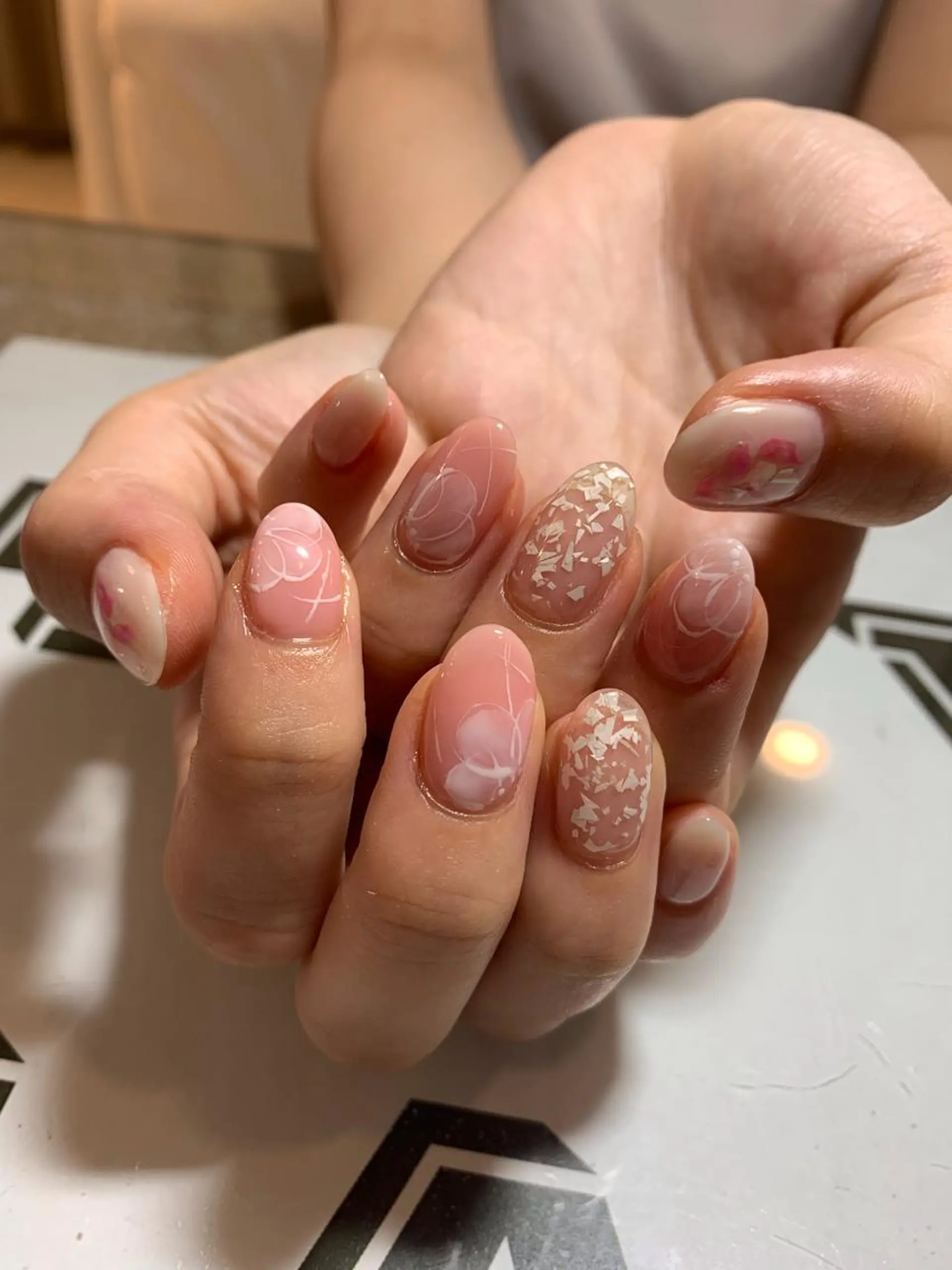 ネイル ハンドネイル JuniNail 주니네일🇰🇷suのネイルデザイン