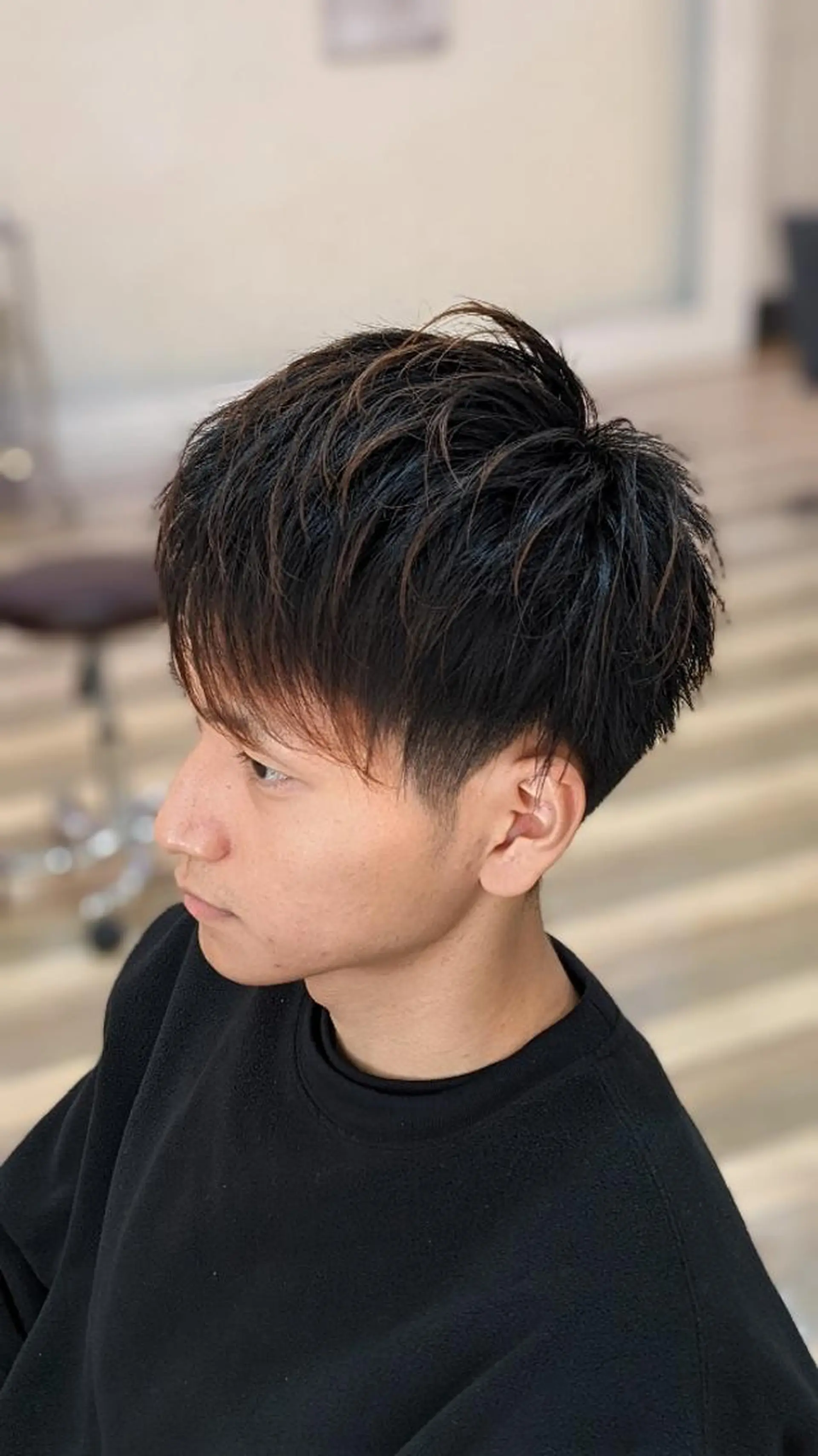 アイブロウ メンズ メンズパーマ 刈り上げ Russo(ルッソ)所属・こにし/蒲生四丁目 /髪質改善/スパのヘアスタイル