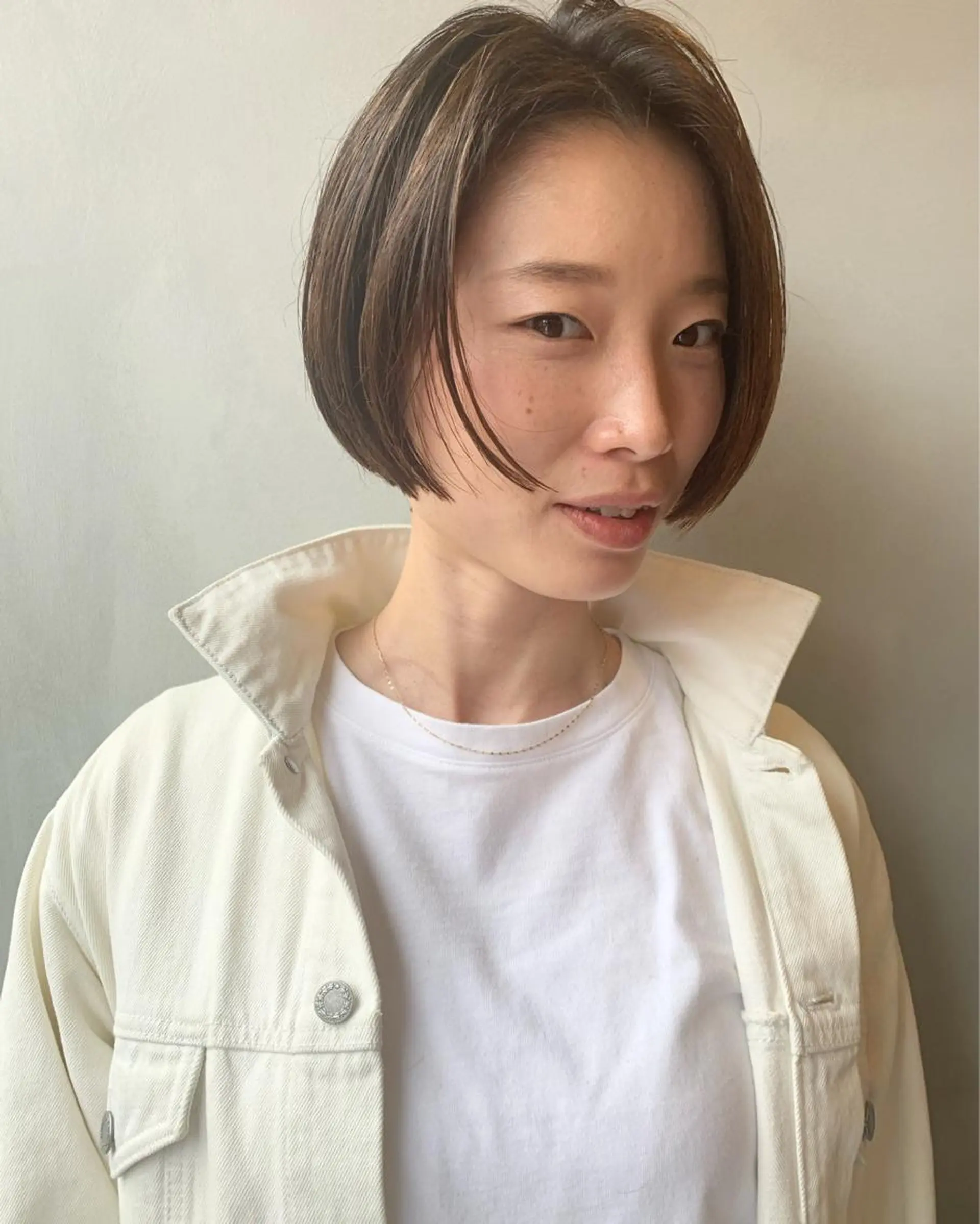 ショート カット Spiel所属・Spiel ボブ/パーマのヘアスタイル