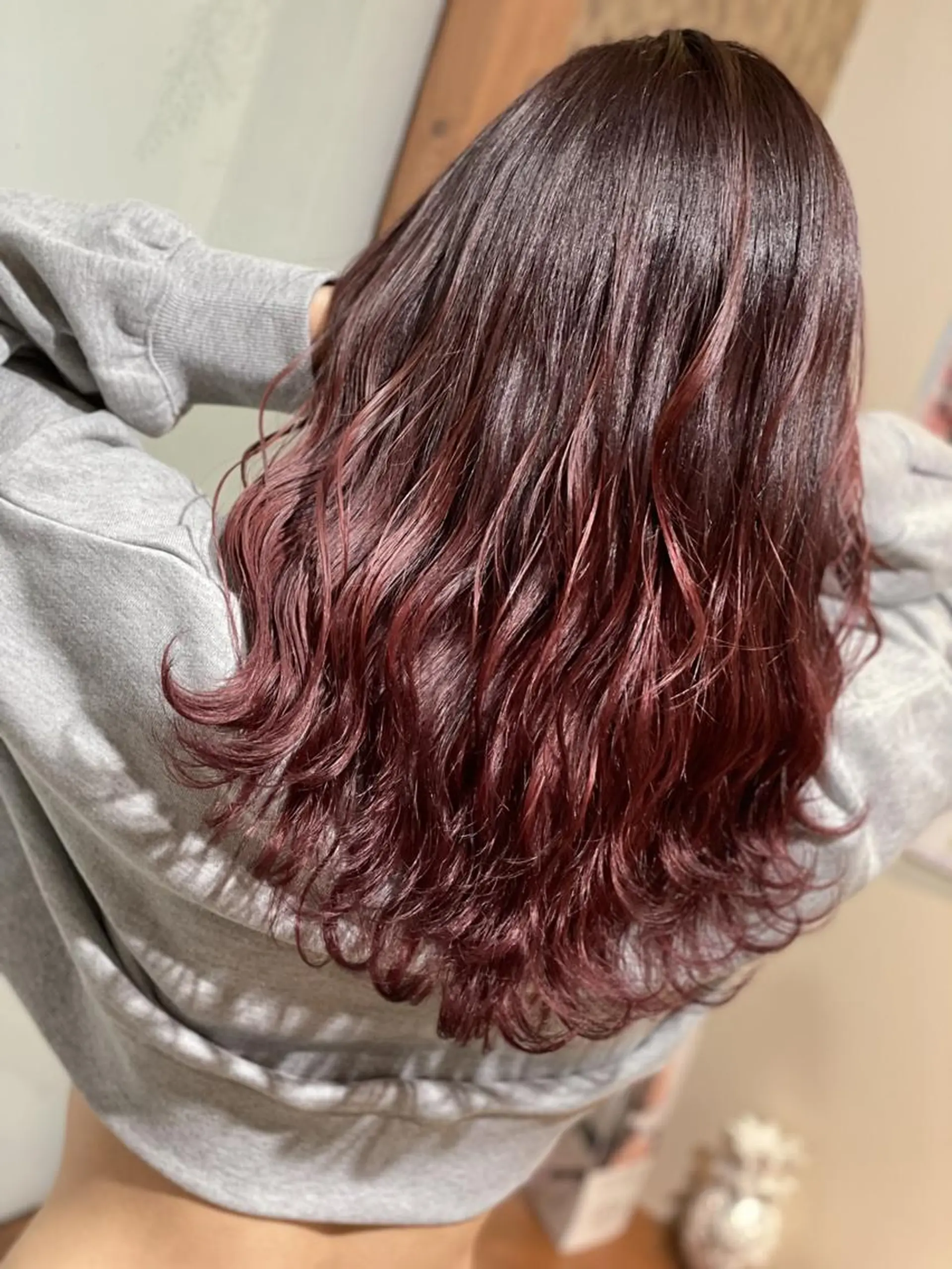ロング カラー ブリーチ グラデーションカラー ヘアカラー ハイトーン得意😍 FORのヘアスタイル