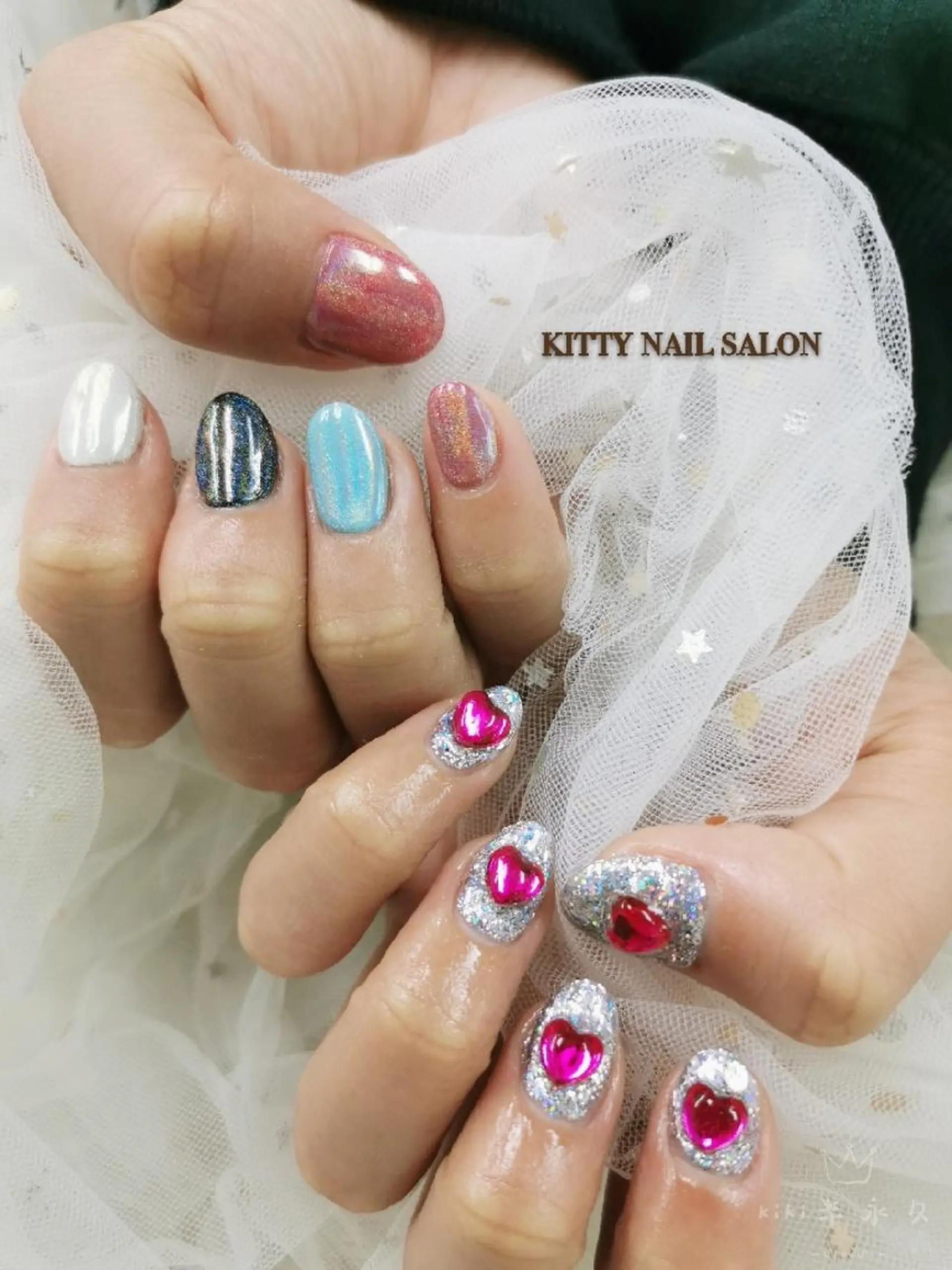 ネイル ハンドネイル kitty nail salonのネイルデザイン