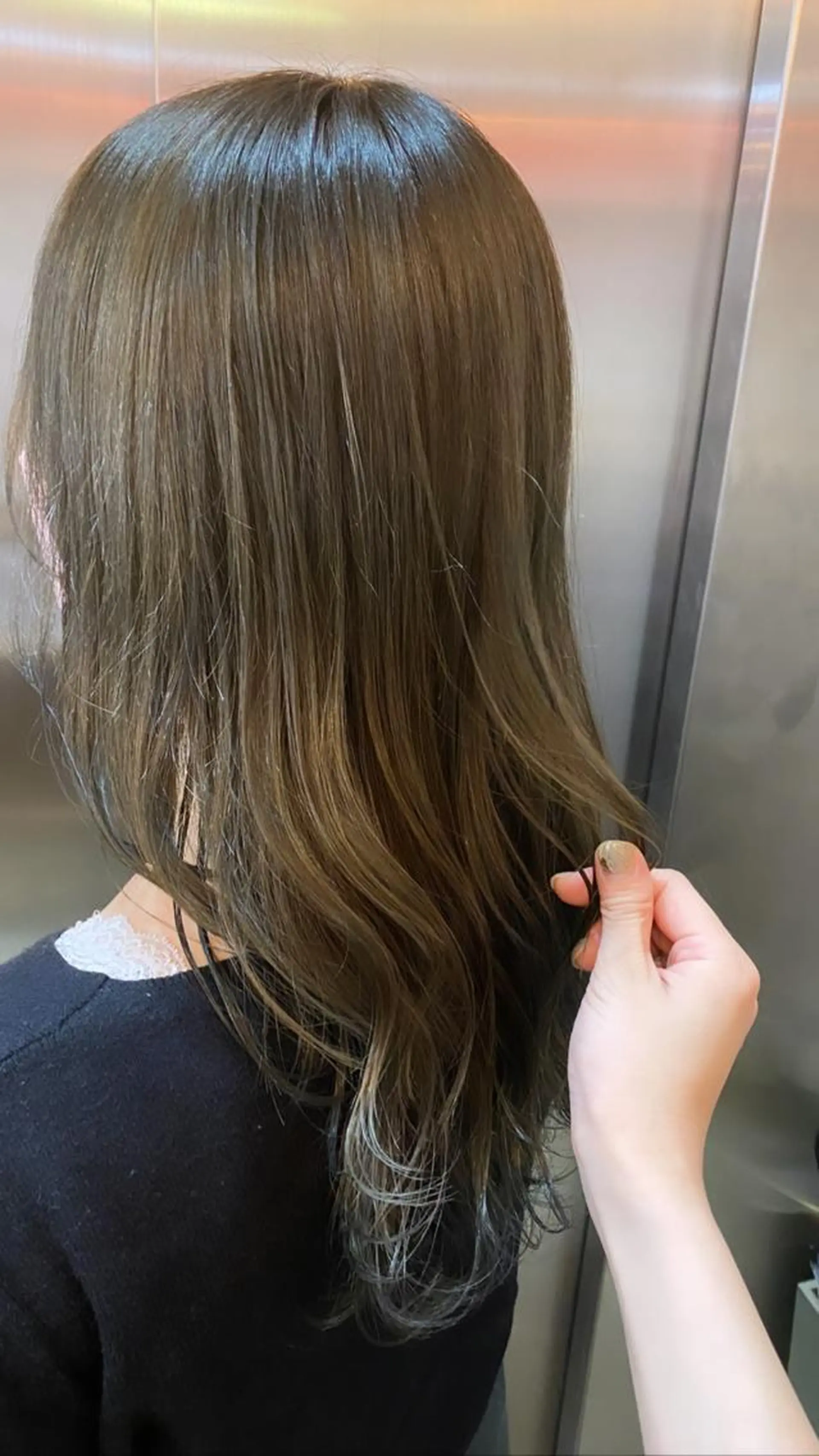 ロング カット ヘアカラー トリートメント ❣️髪質改善特化❣️ カモアオイのヘアスタイル