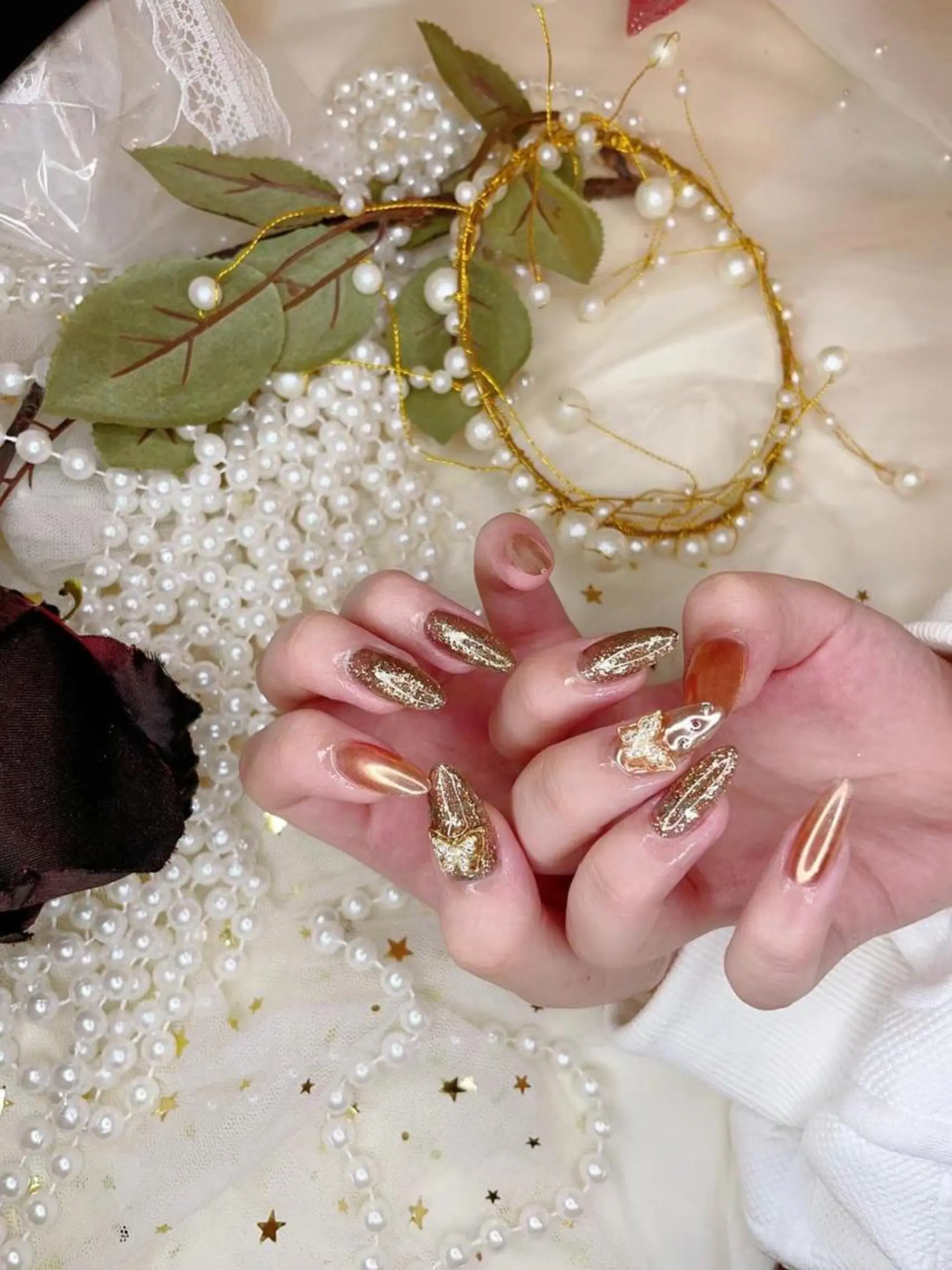 ネイル ゴージャス キラキラネイル Babarla Nailのネイルデザイン