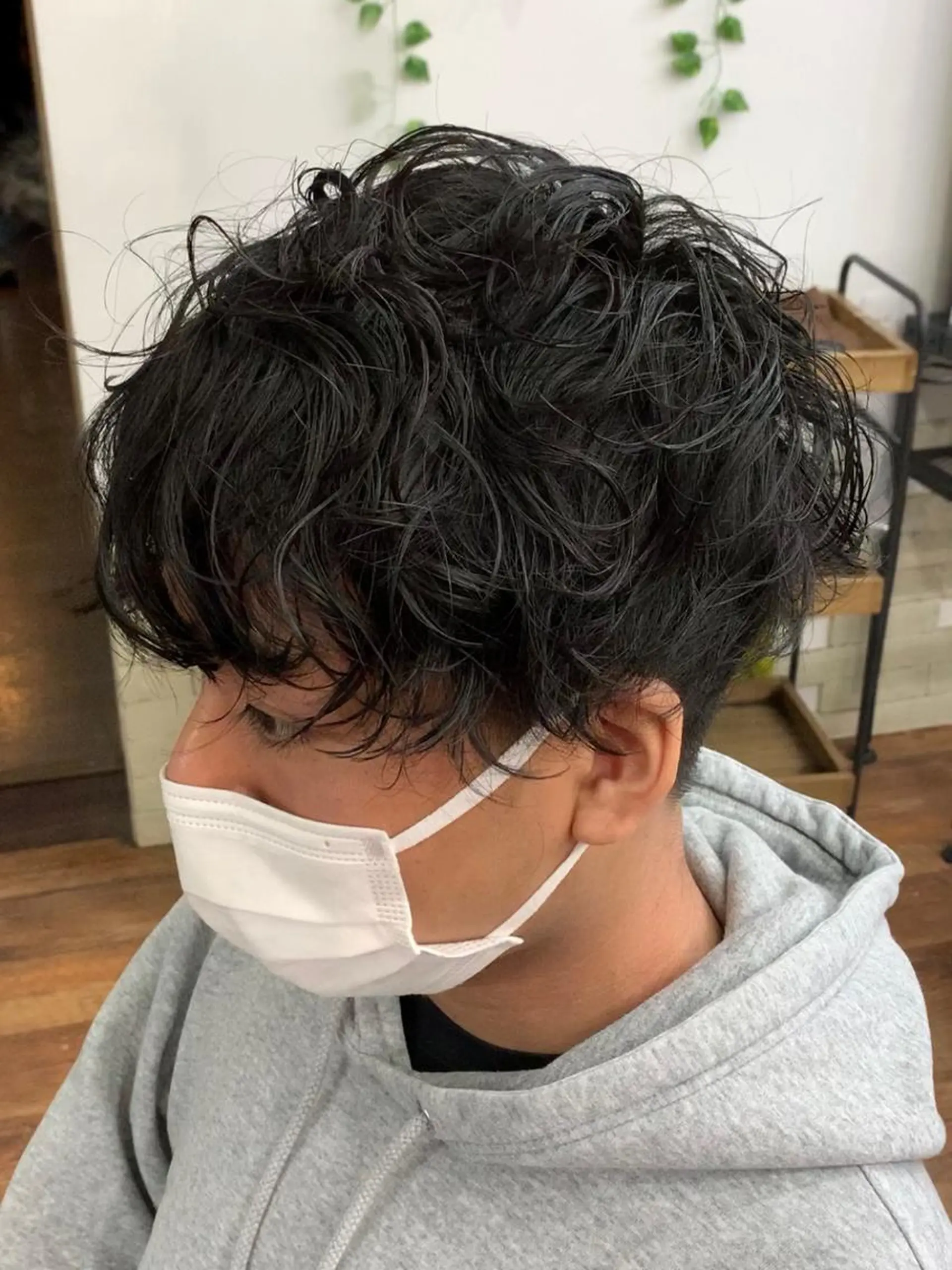 ショート パーマ メンズ クセを最大限に活かす メンズパーマ奈良大祐のヘアスタイル