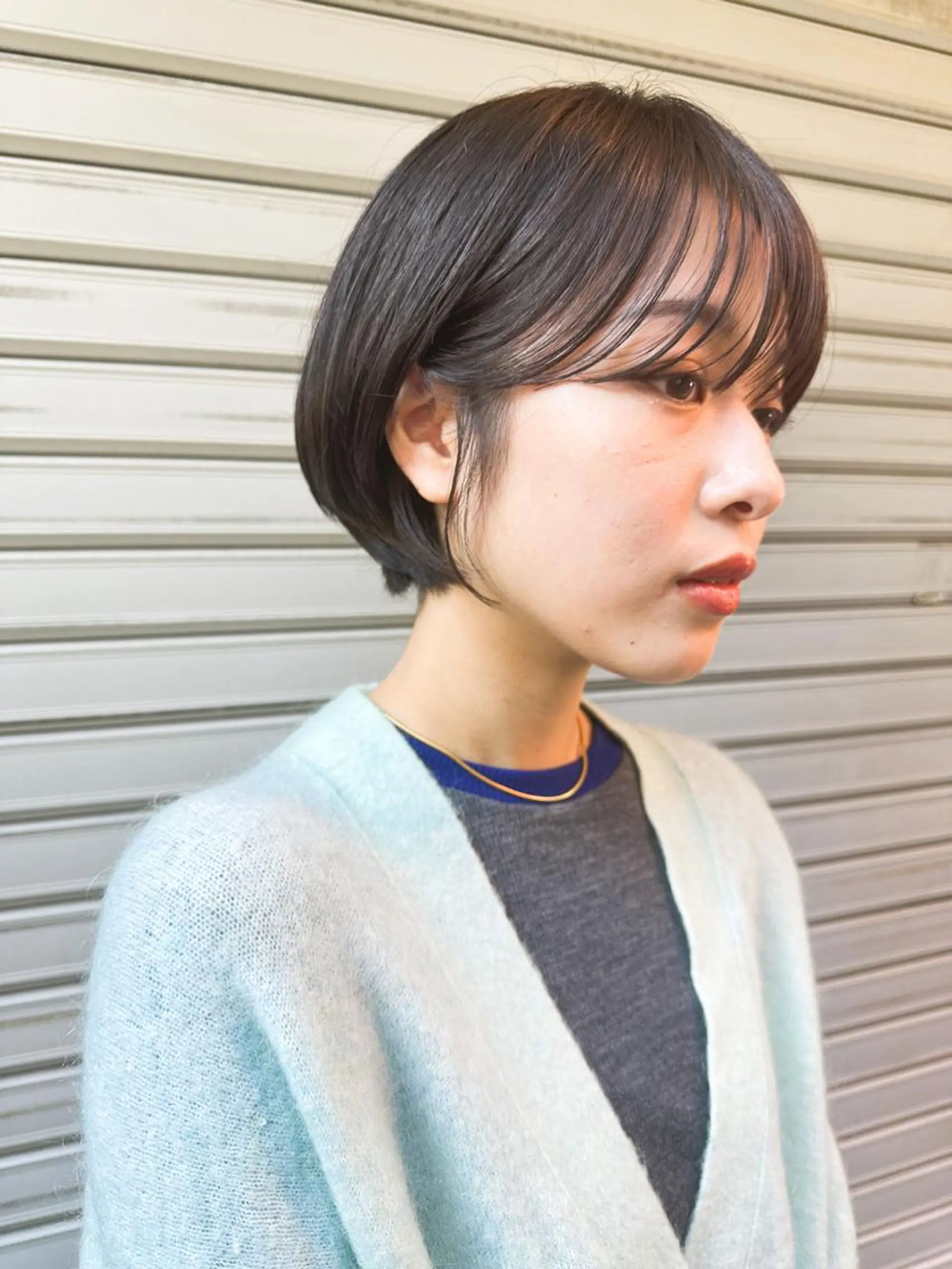 ショート ショートボブ ボブ ハイライト 髪質改善 ショートヘア sand 大阪梅田所属・ショートパーマ🌀 ✂︎小寺仁紫のヘアスタイル