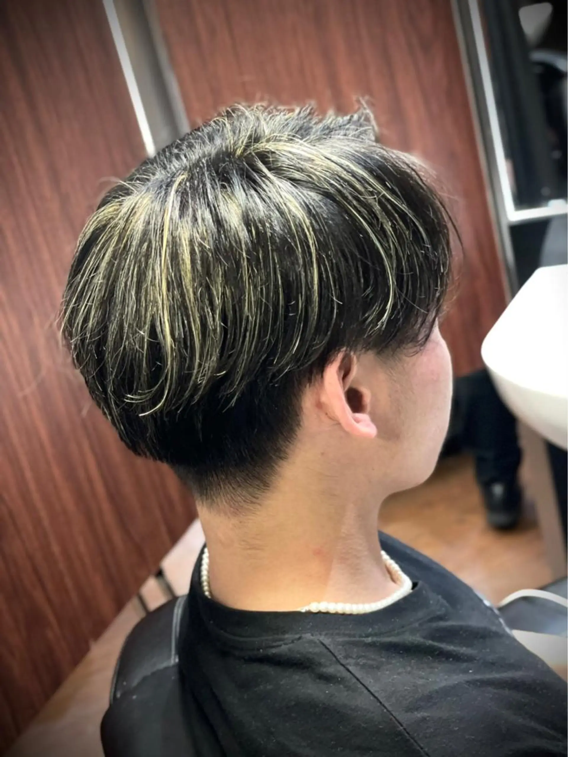 ショート メンズ 似合わせカット blazeman barbershop 新宿店所属・猪井 明のヘアスタイル