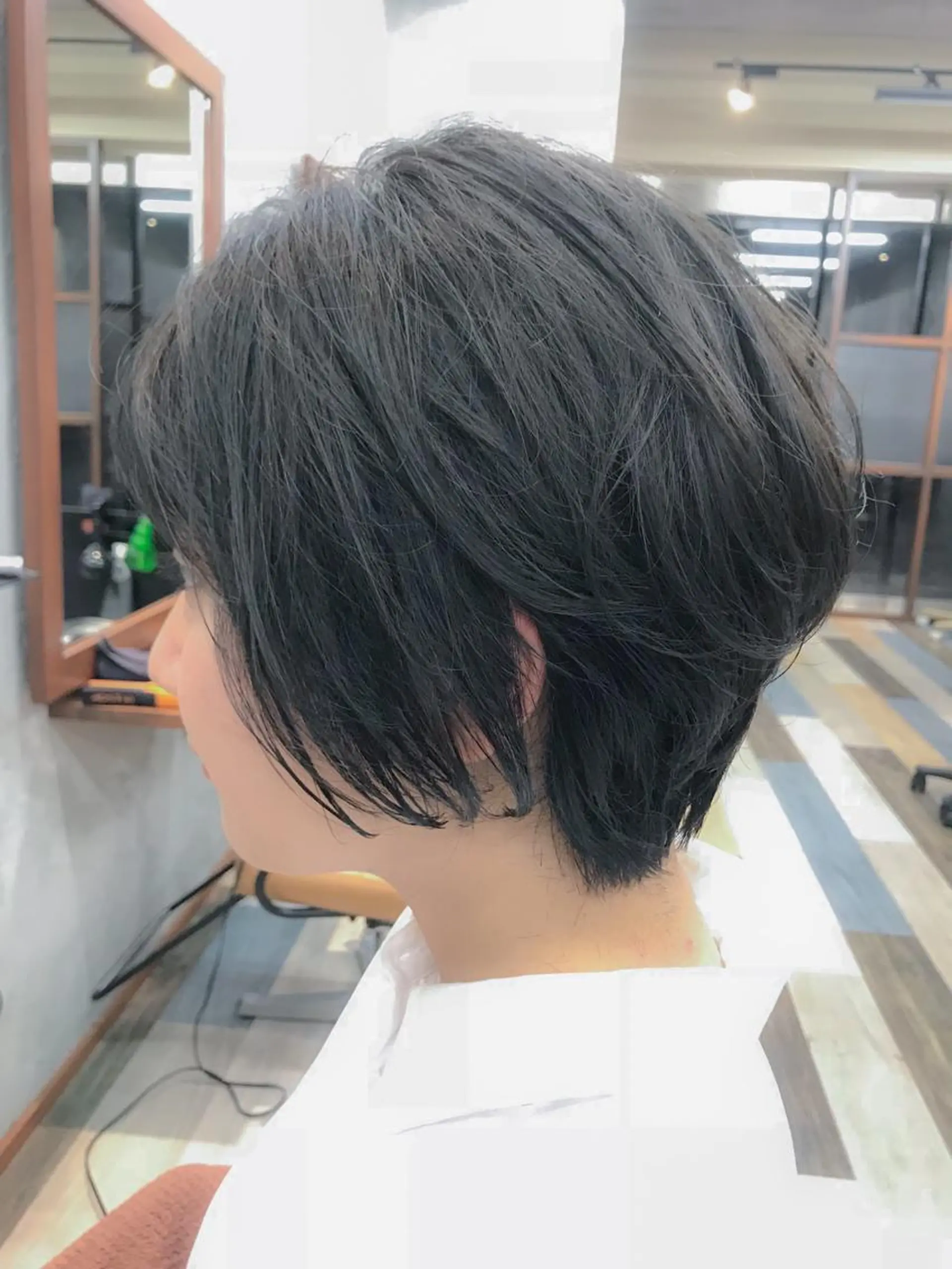 ショート カラー 💘トレンドスタイル 💘透明感ヘアのヘアスタイル