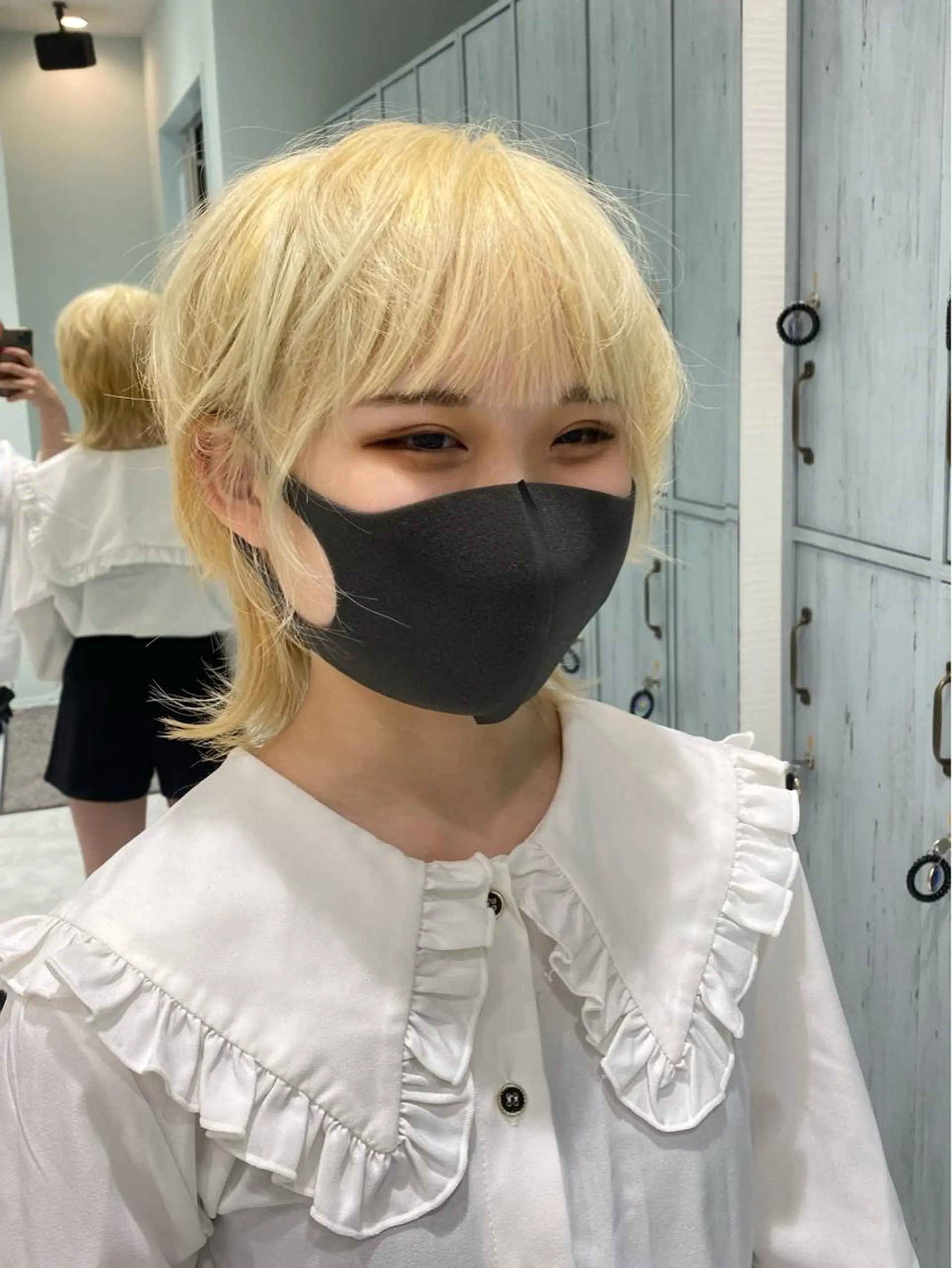 ショート カラー 中川 茜里のヘアスタイル