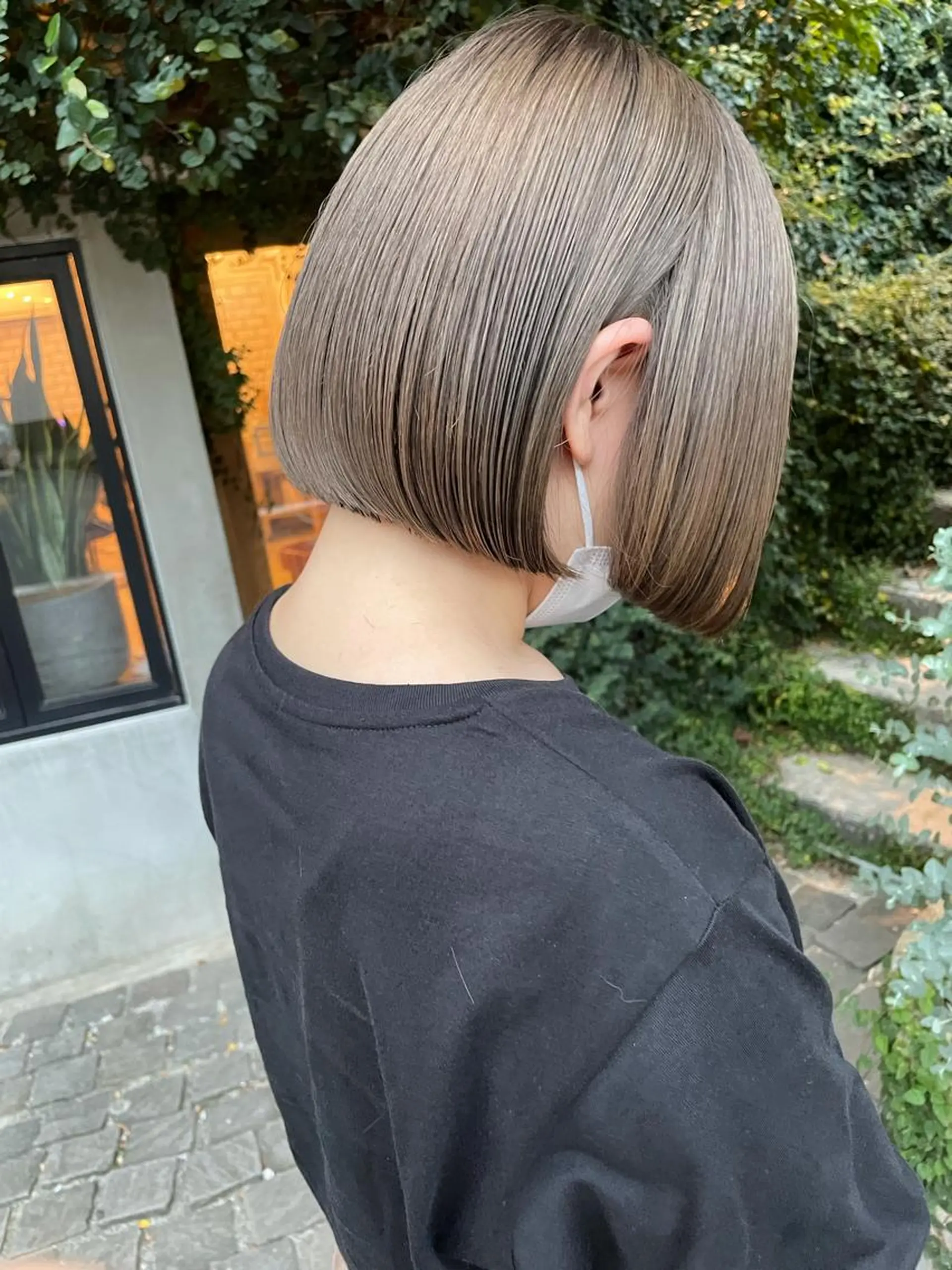 ショート カラー ベージュカラー ブリーチ 透明感カラー 🫧透明感ヘア🫧 🧸竹花　彩希🧸のヘアスタイル