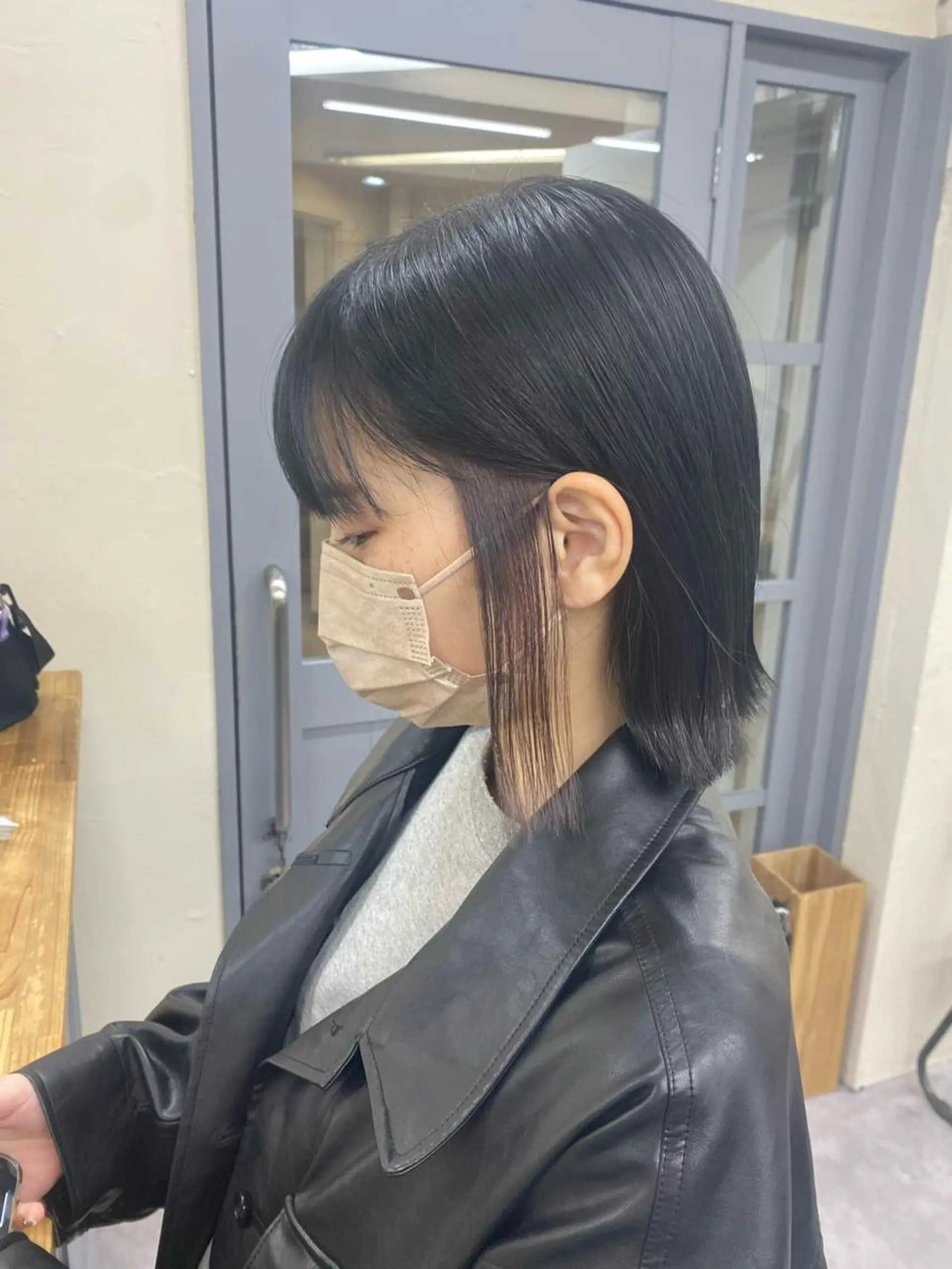 カラー 縮毛矯正モデル募集 RIKOのヘアスタイル