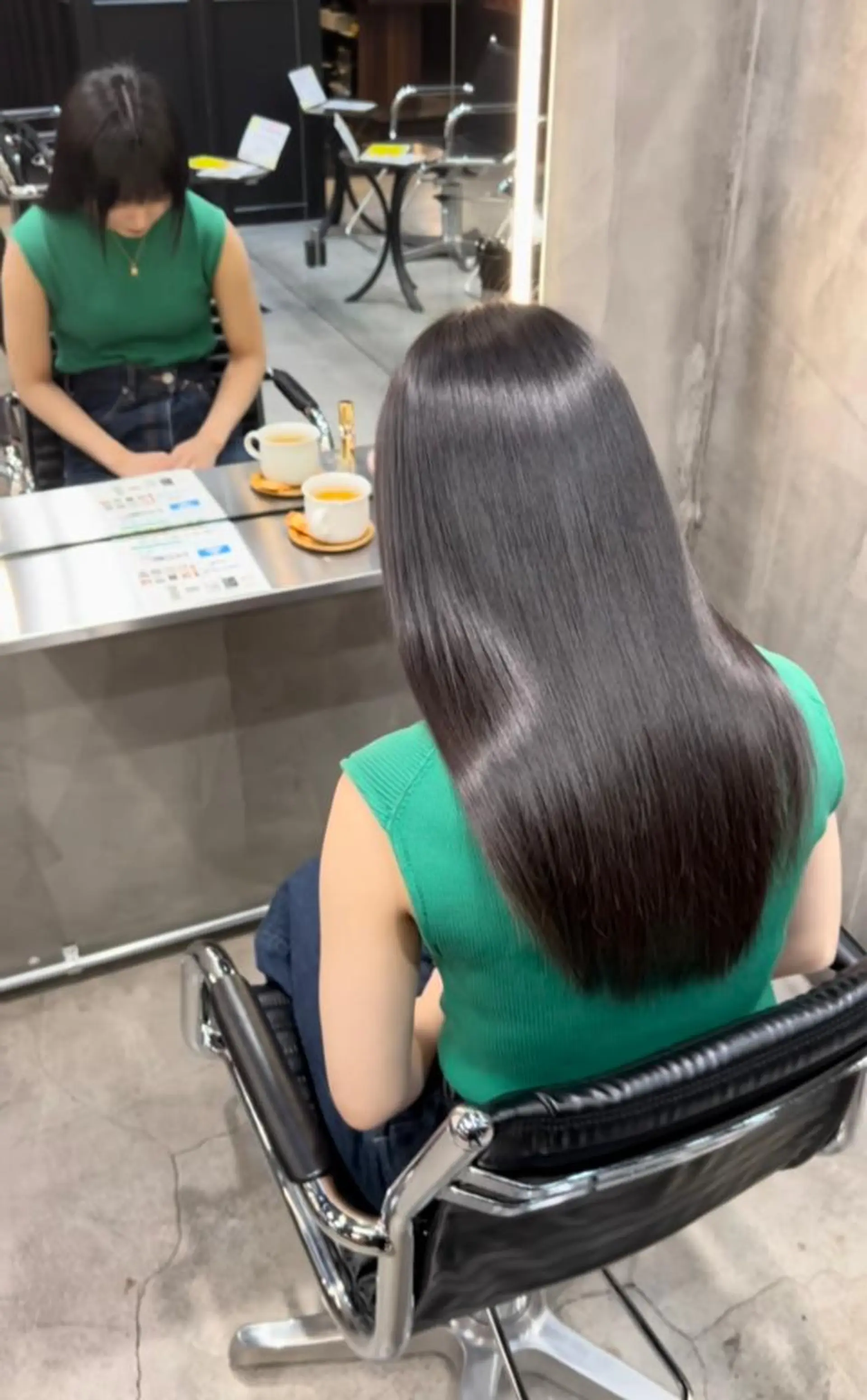 セミロング パーマ カット 縮毛矯正 GO TODAY 原宿本店所属・🎁丁寧なカウン セリング/DAIKIのヘアスタイル