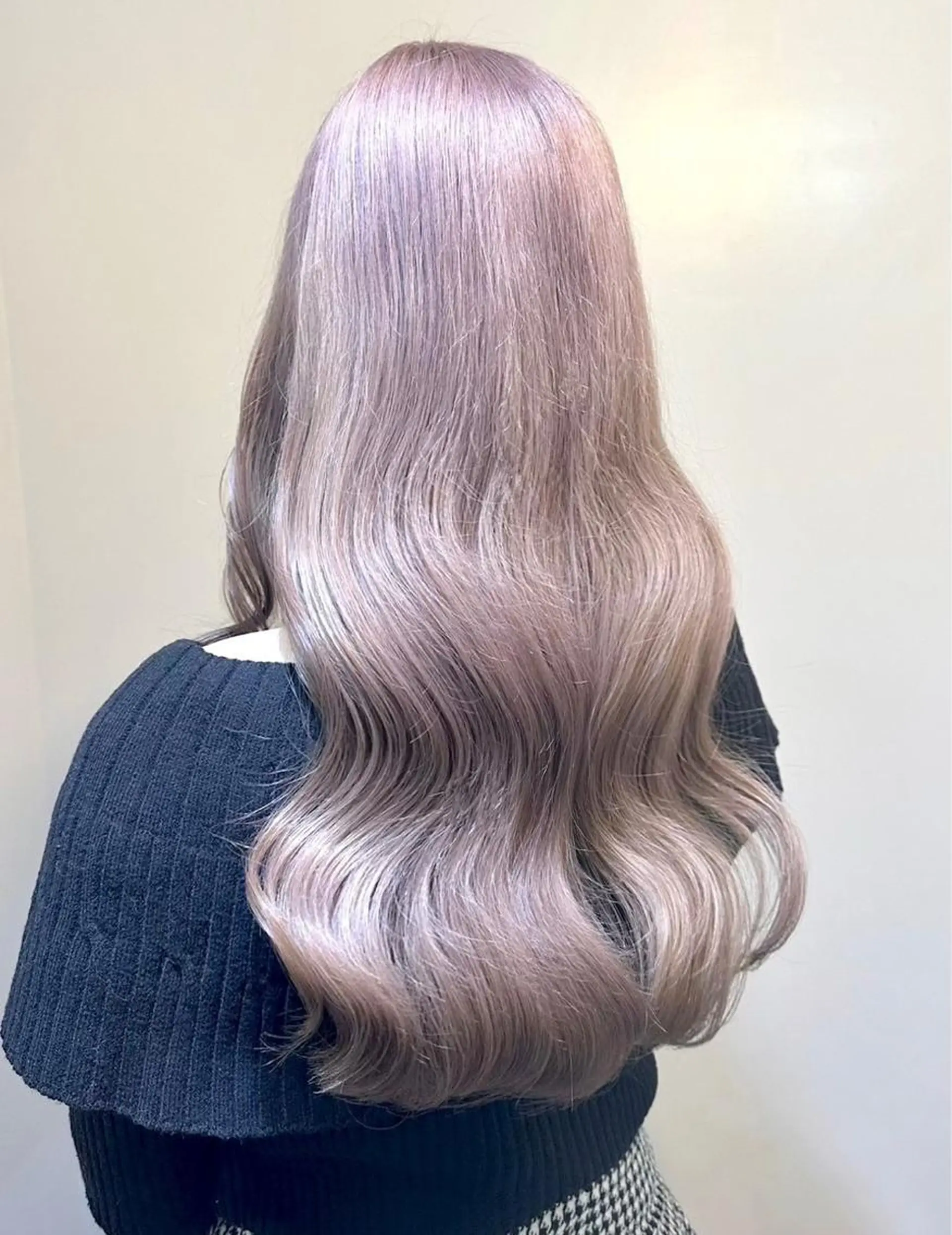 ロング カラー ヘアカラー ブリーチ毛対応酸性 ストレート🌈サキのヘアスタイル