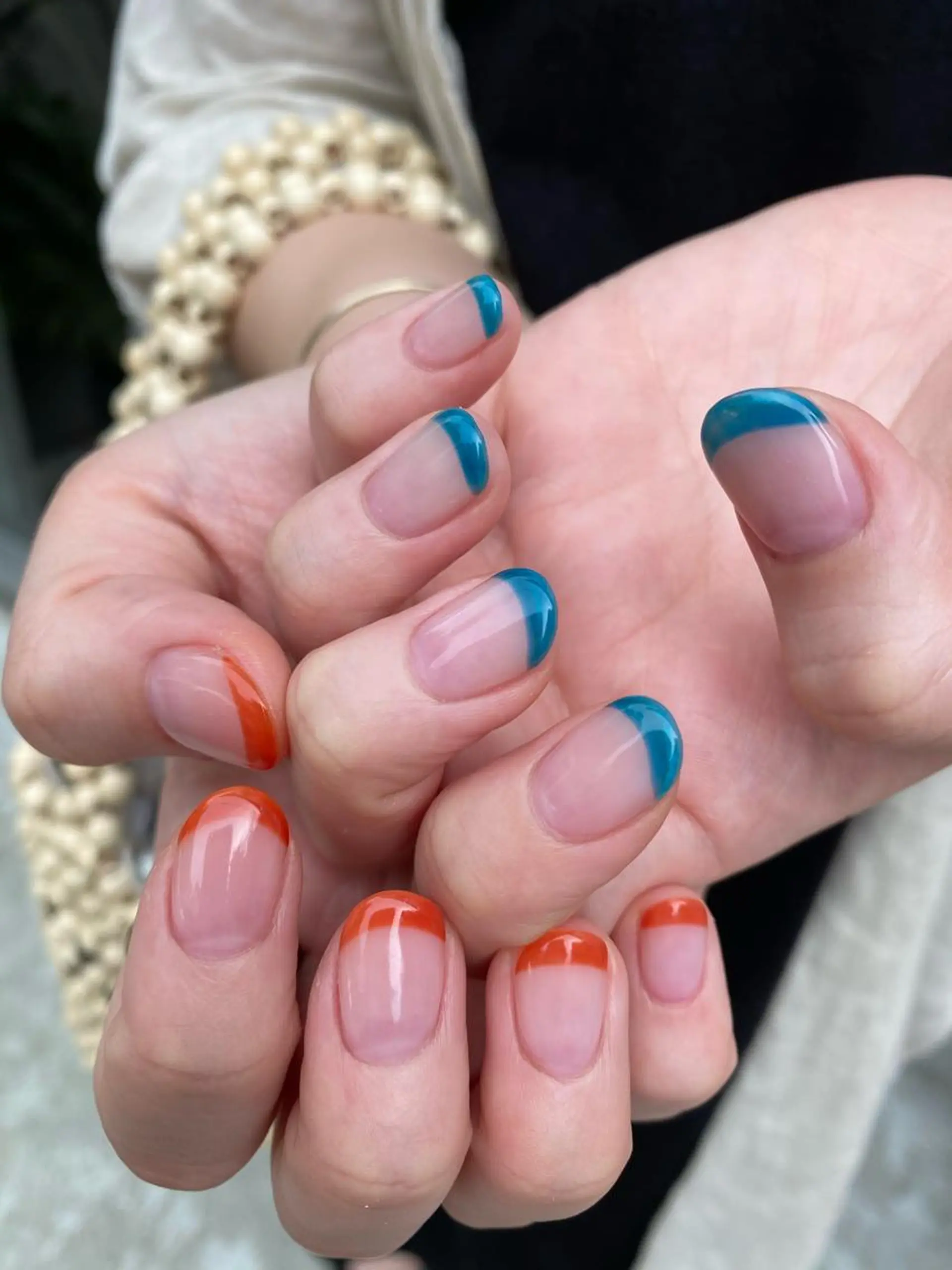 ネイル フレンチネイル 🌼大西洋子 laughl🌼のネイルデザイン