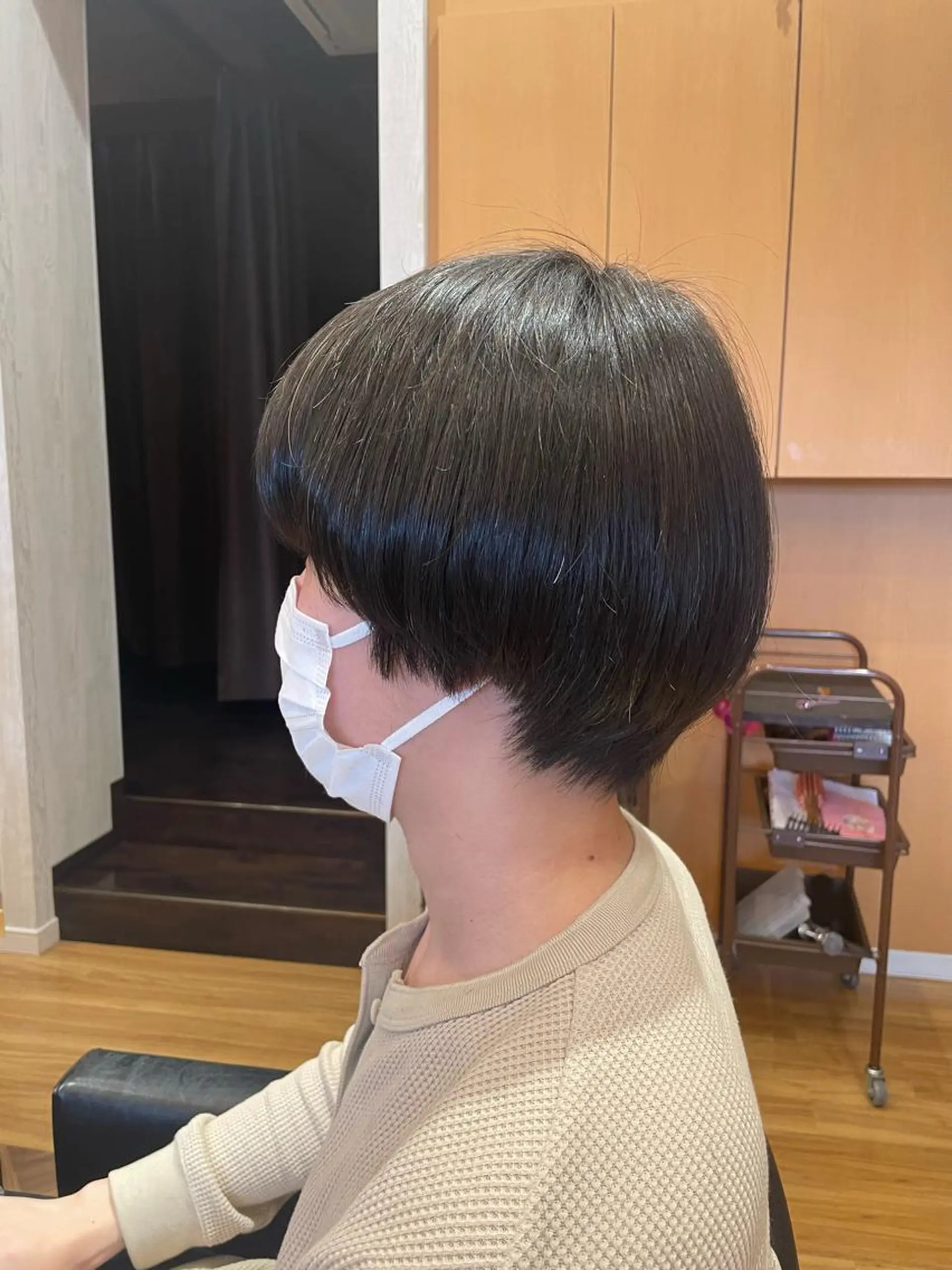 ショート メンズ マッシュ WE RULE 札幌店 【ウィールール 札幌店】所属・✨️大人ショート 髙橋朋花のヘアスタイル