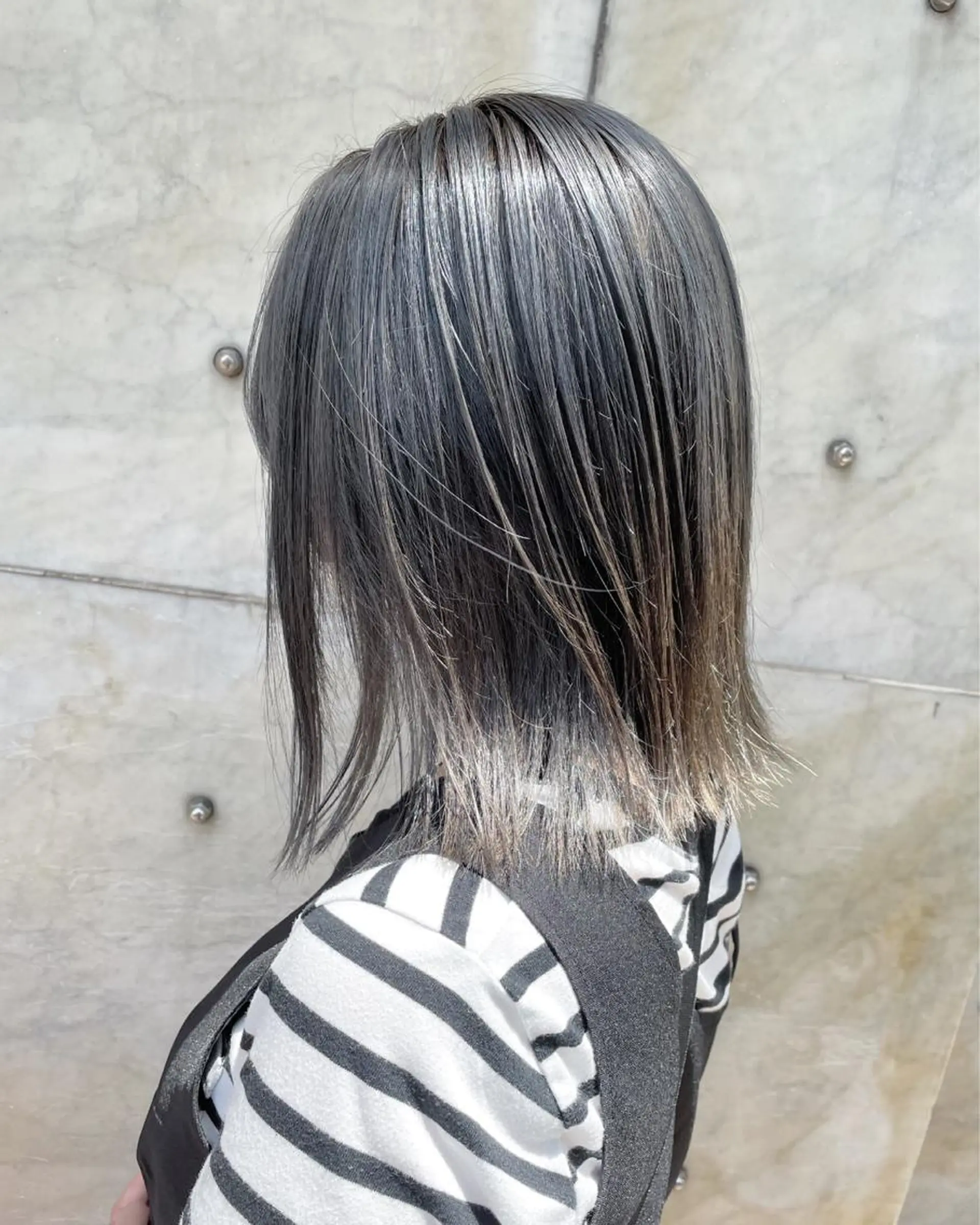 ミディアム JIL BLAN 京都所属・RU RIのヘアスタイル