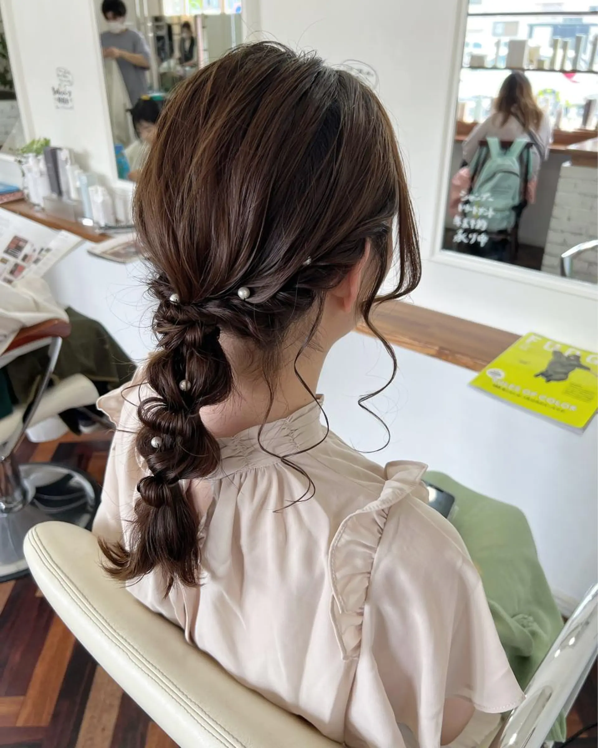 ヘアアレンジ ヘアセット フラム所属・WATANABE MISAKIのヘアスタイル