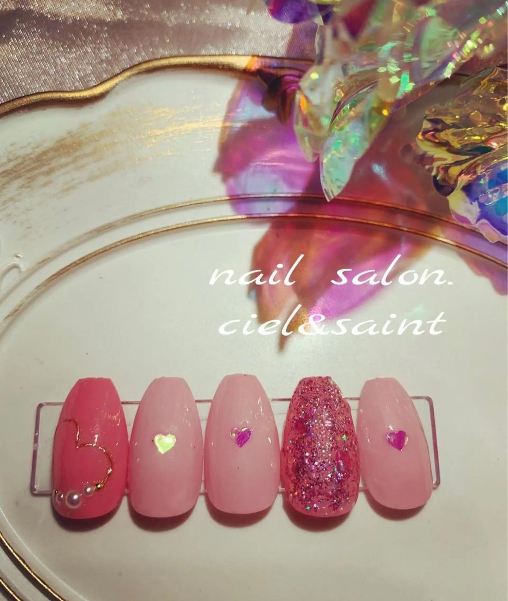 ネイル nail salon ciel&saintのネイルデザイン