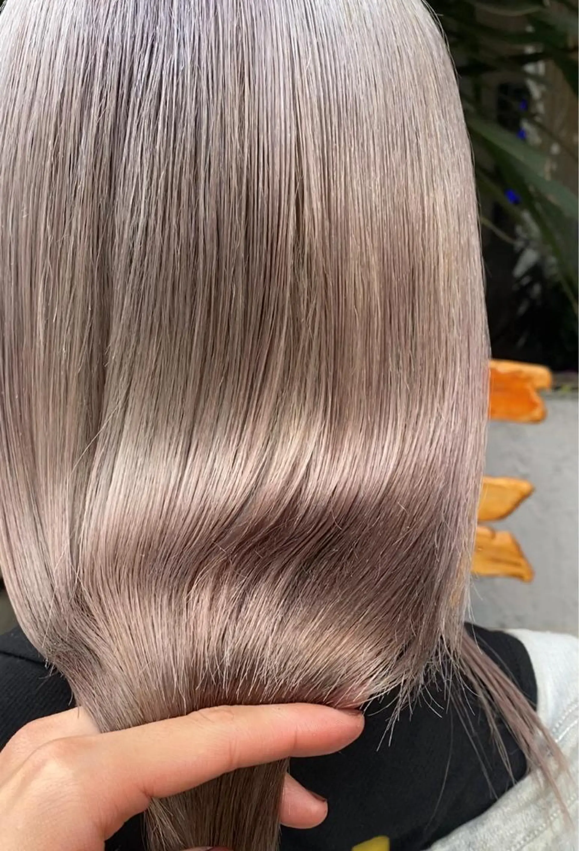 ミディアム ヘアカラー トリートメント 玉木 育実のヘアスタイル