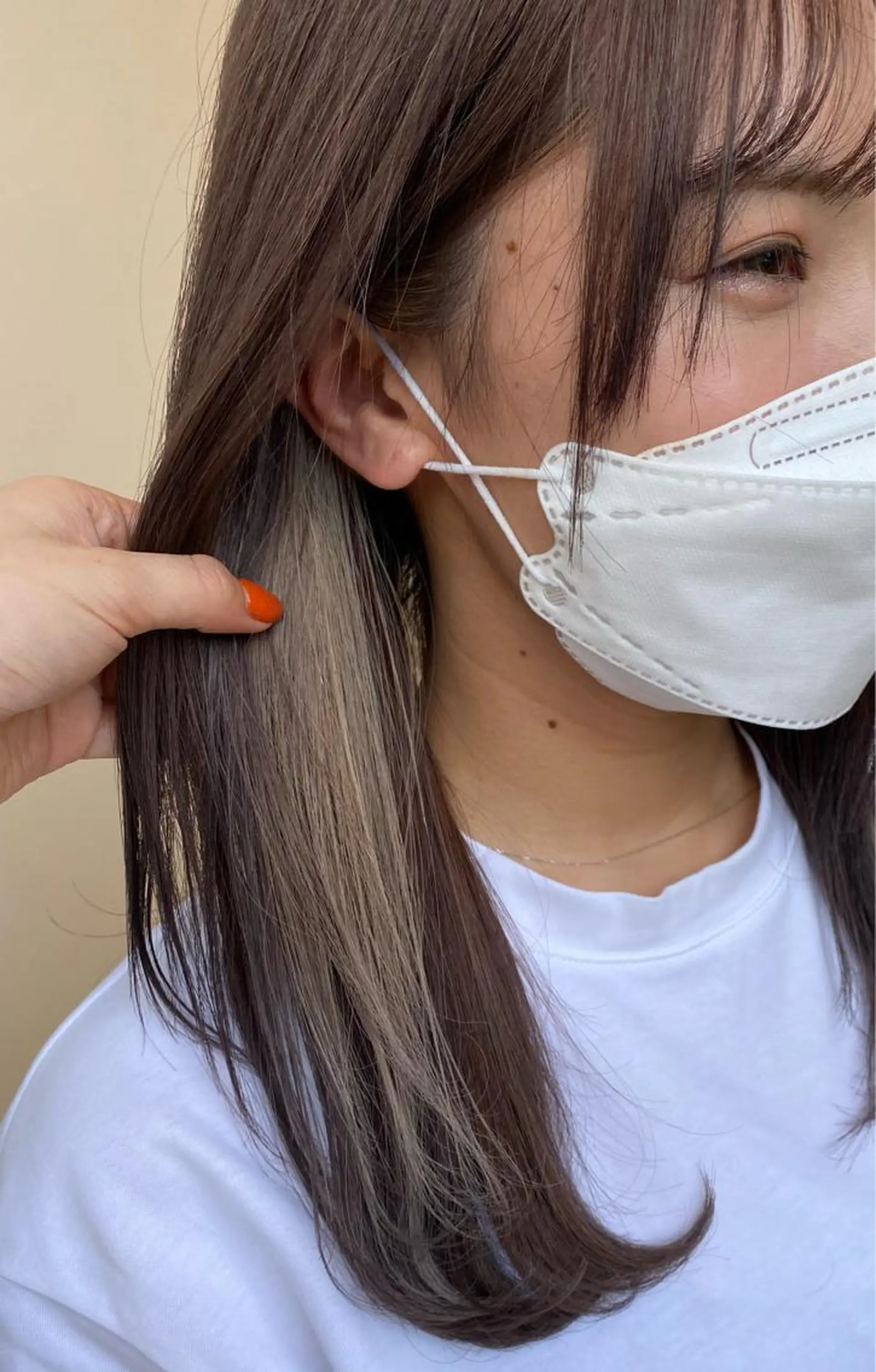ミディアム ヘアカラー トリートメント Arisa MODE K'sのヘアスタイル