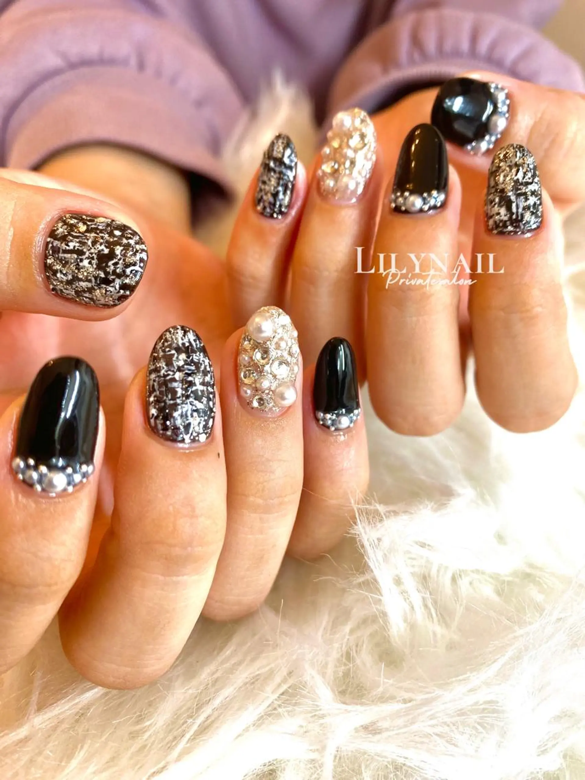 ネイル ハンドネイル #Lilynail ﾊﾙｶのネイルデザイン